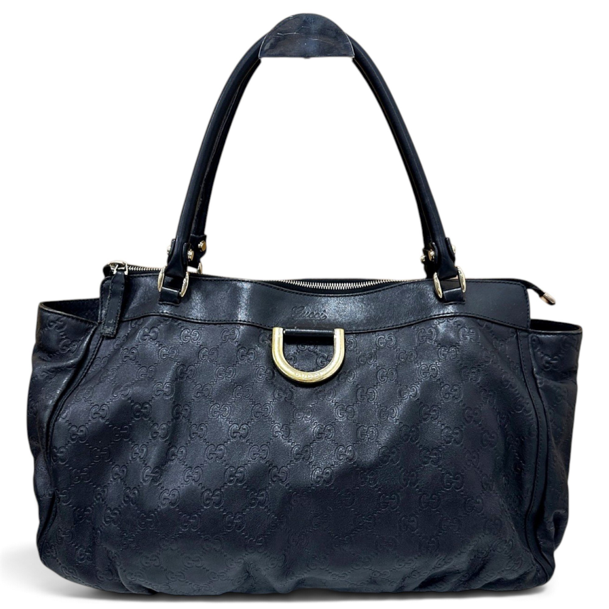 D-Ring leather tote