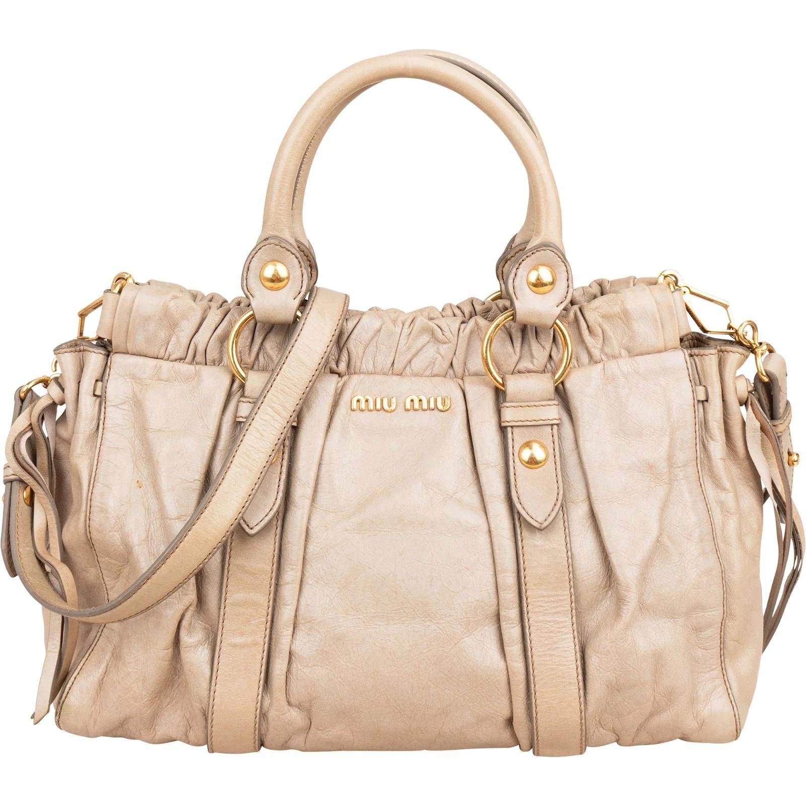 Vitello leather handbag