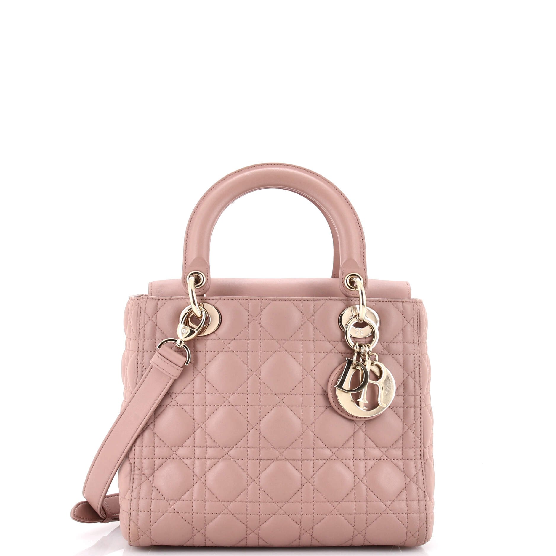Lady Dior NM Bag Cannage Quilt Lambskin Medium