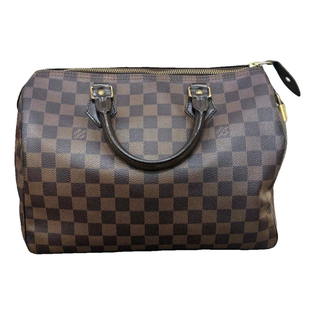 Speedy leather handbag