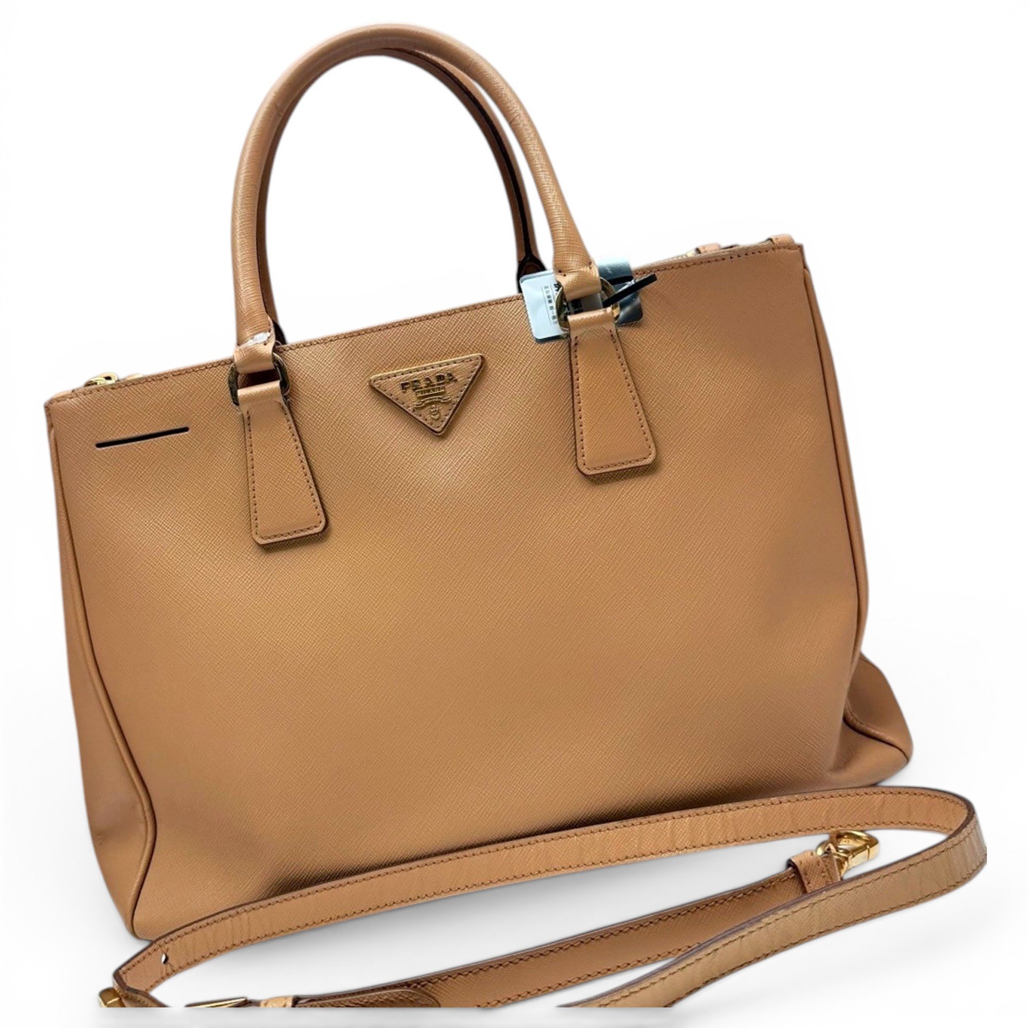 Galleria leather handbag