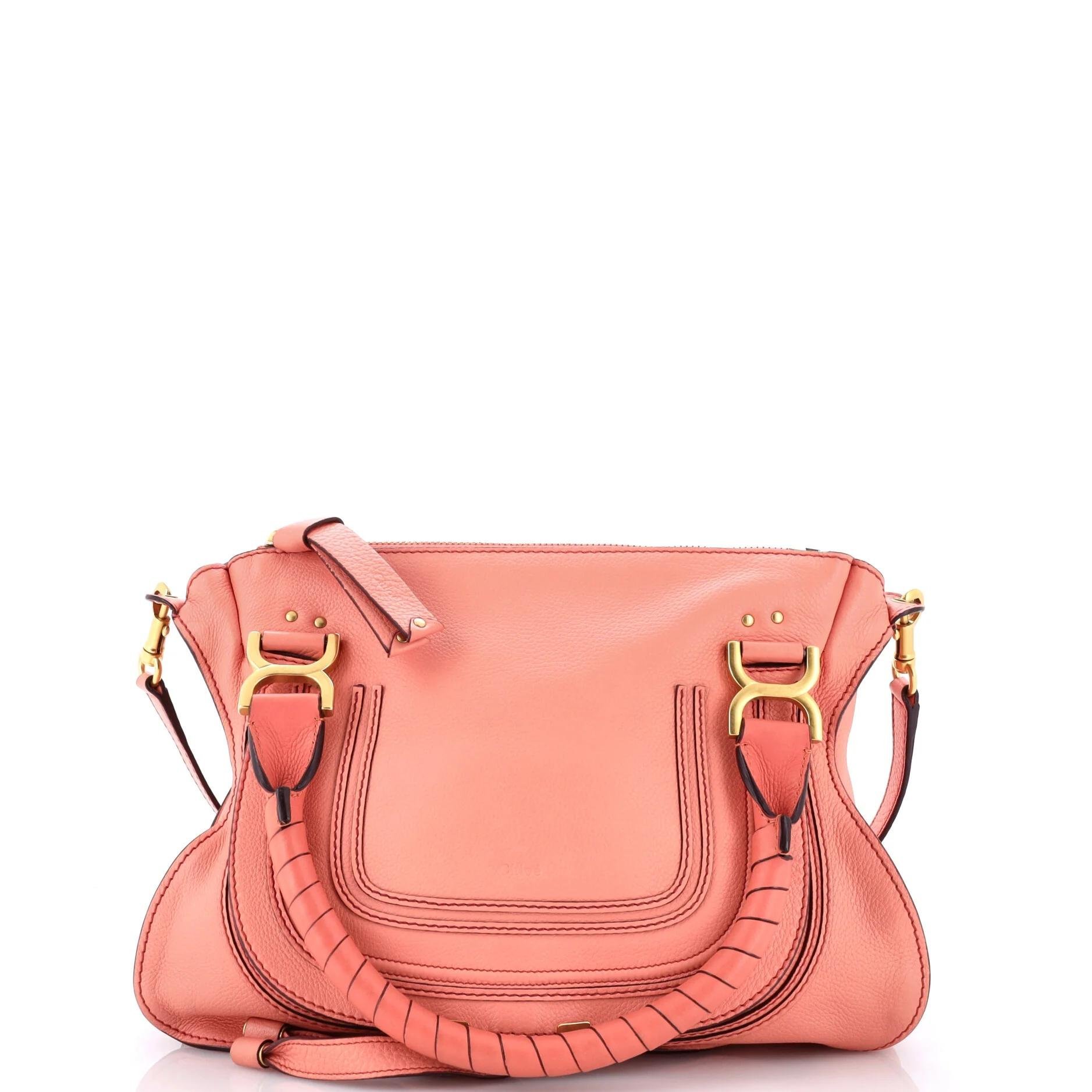 Leather satchel
