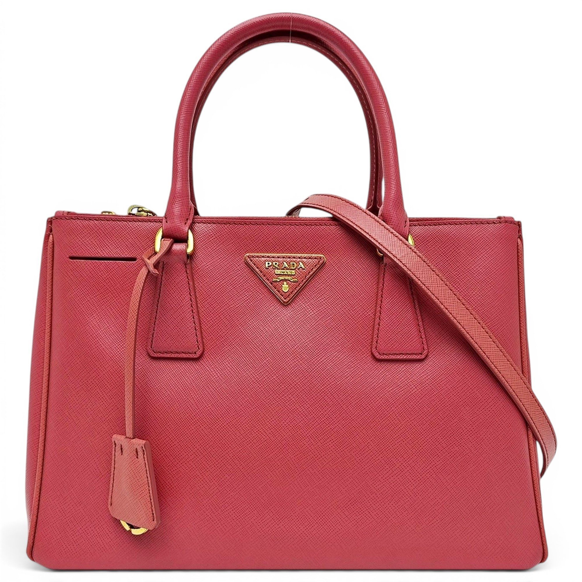 Galleria leather handbag