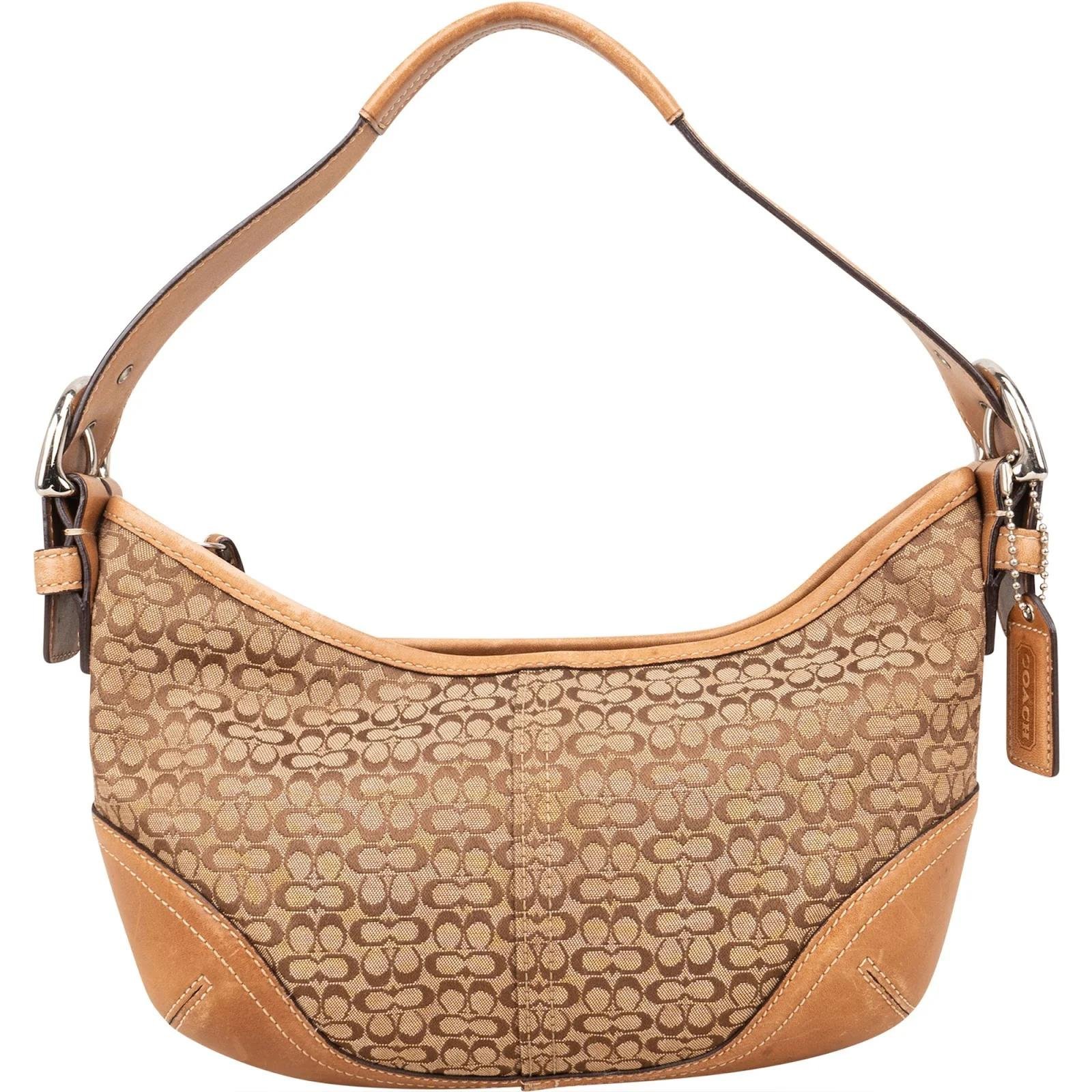 Signature Sufflette leather handbag
