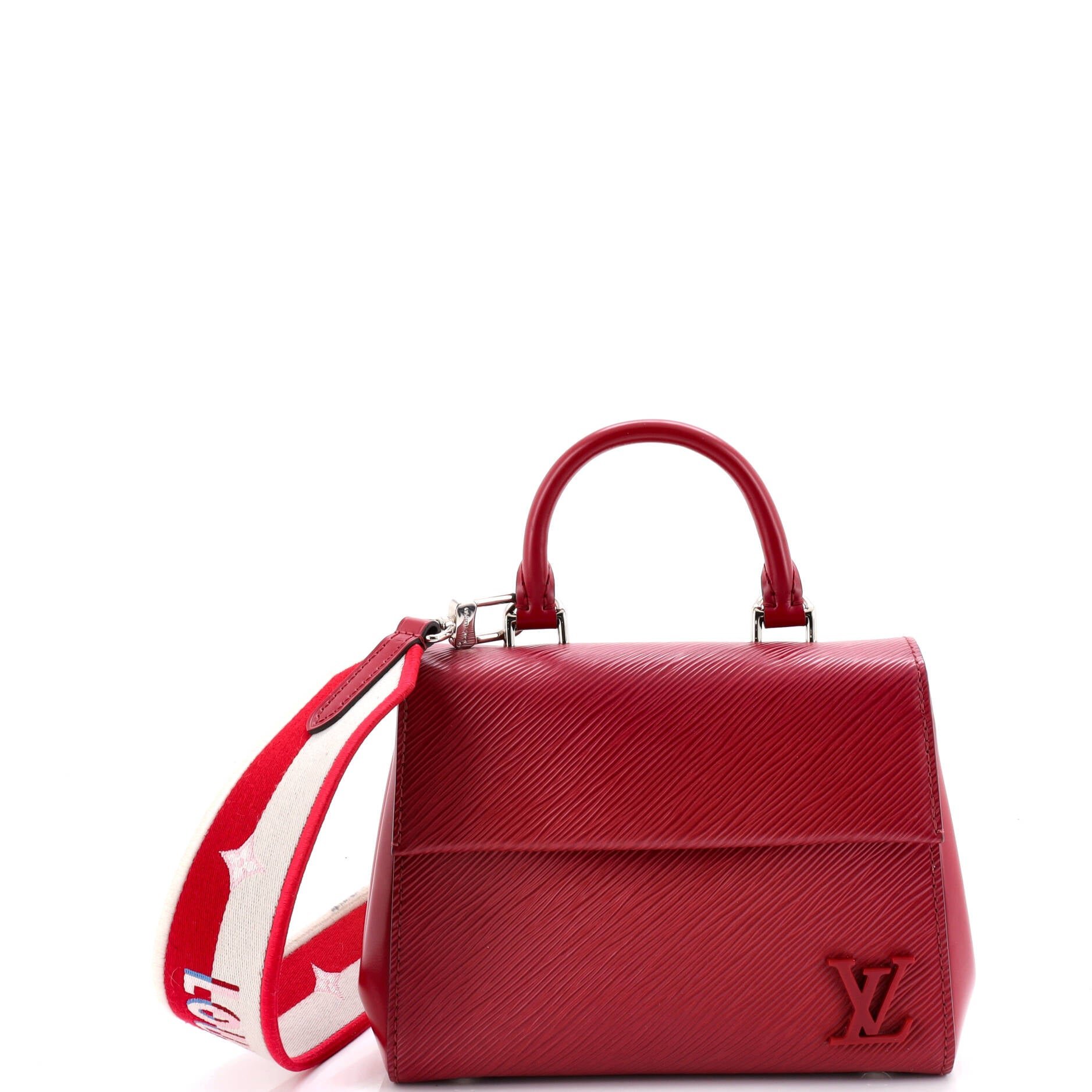 Louis Vuitton Cluny Top Handle Bag Epi Leather Mini