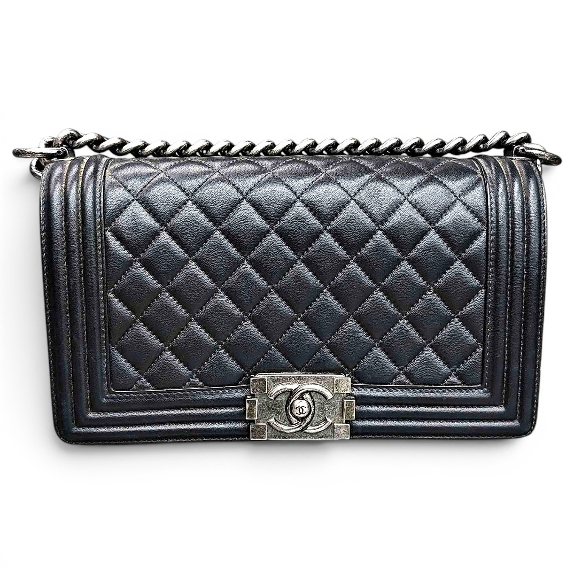 Boy leather handbag