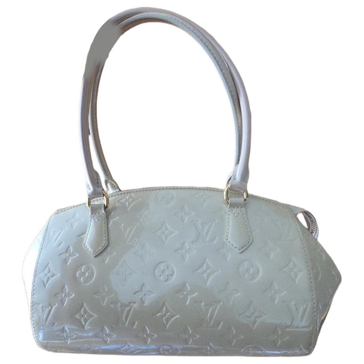 Sherwood patent leather handbag