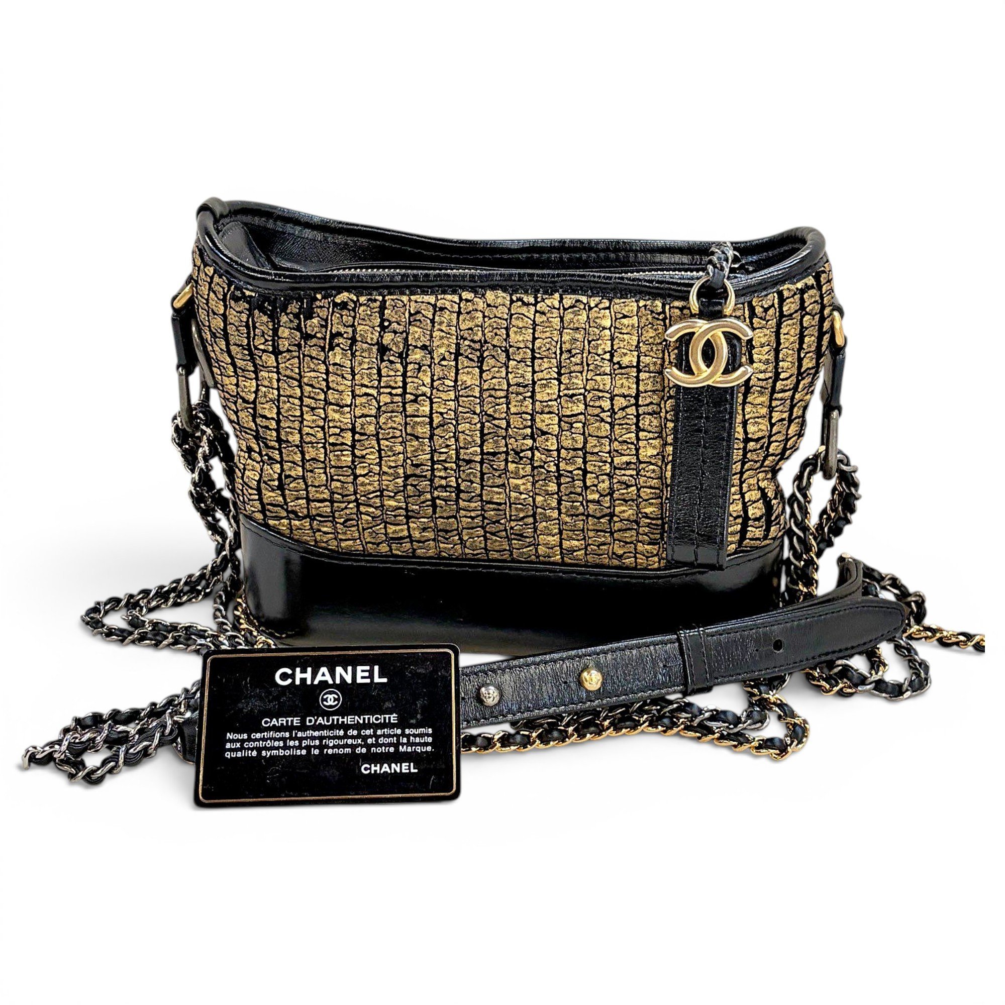 Gabrielle tweed crossbody bag