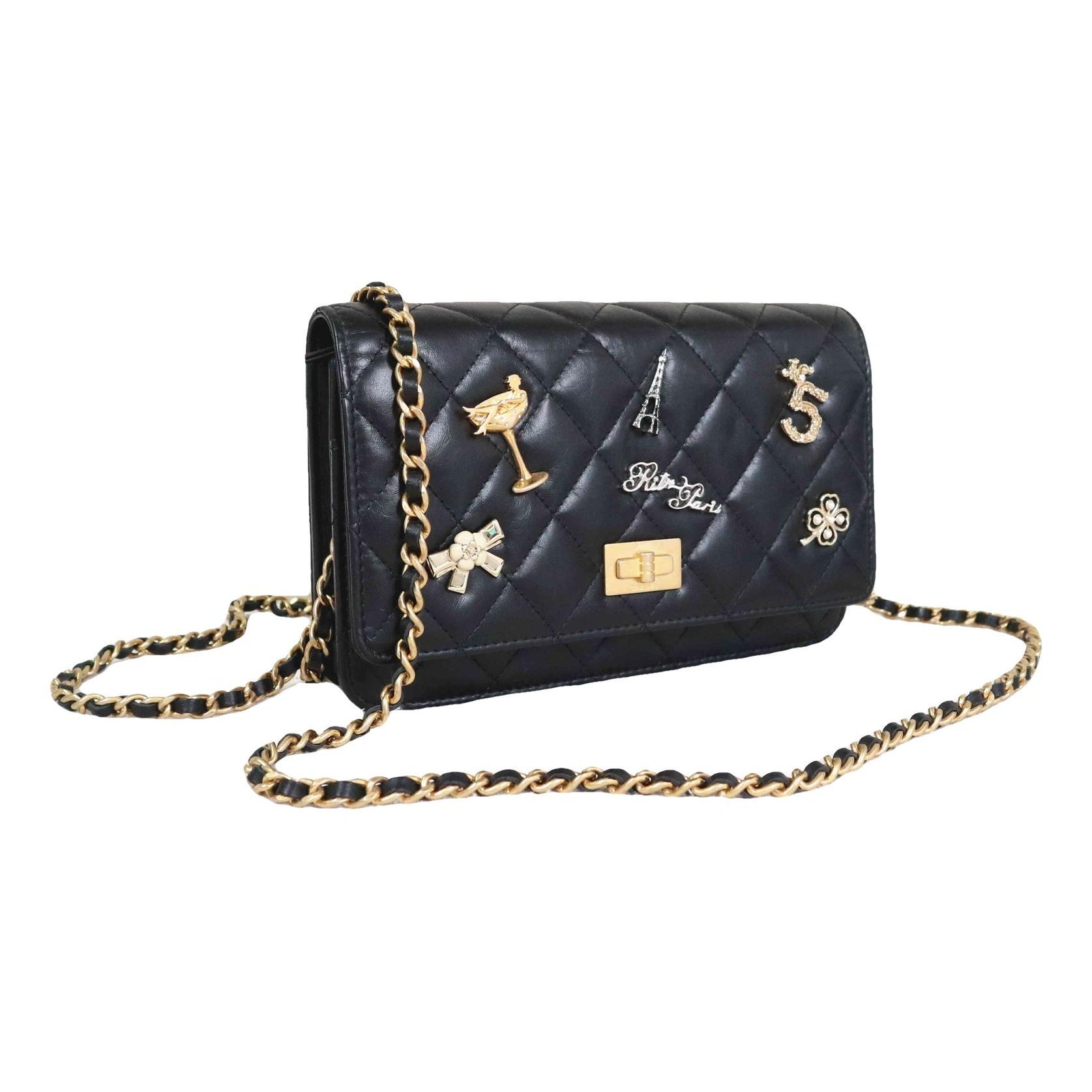 Wallet On Chain 2.55 leather handbag