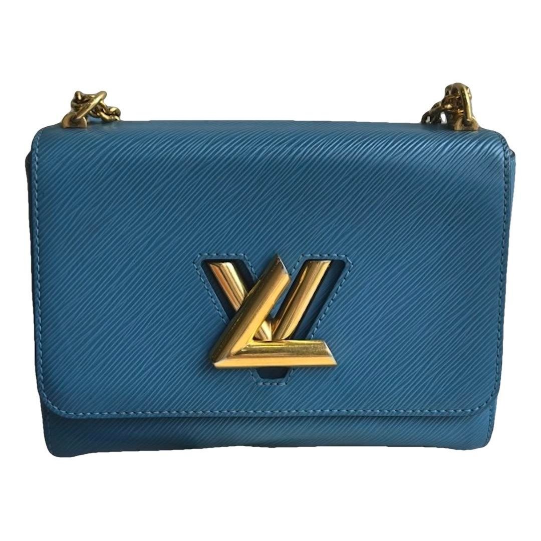 Twist leather handbag