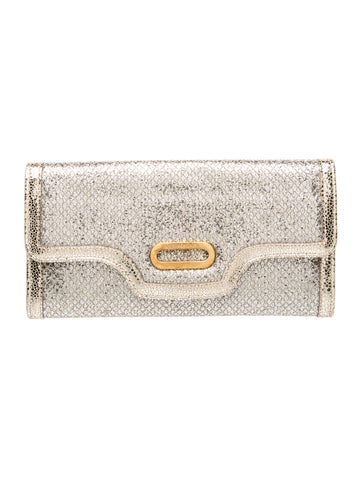 Jimmy Choo Glitter Clutch