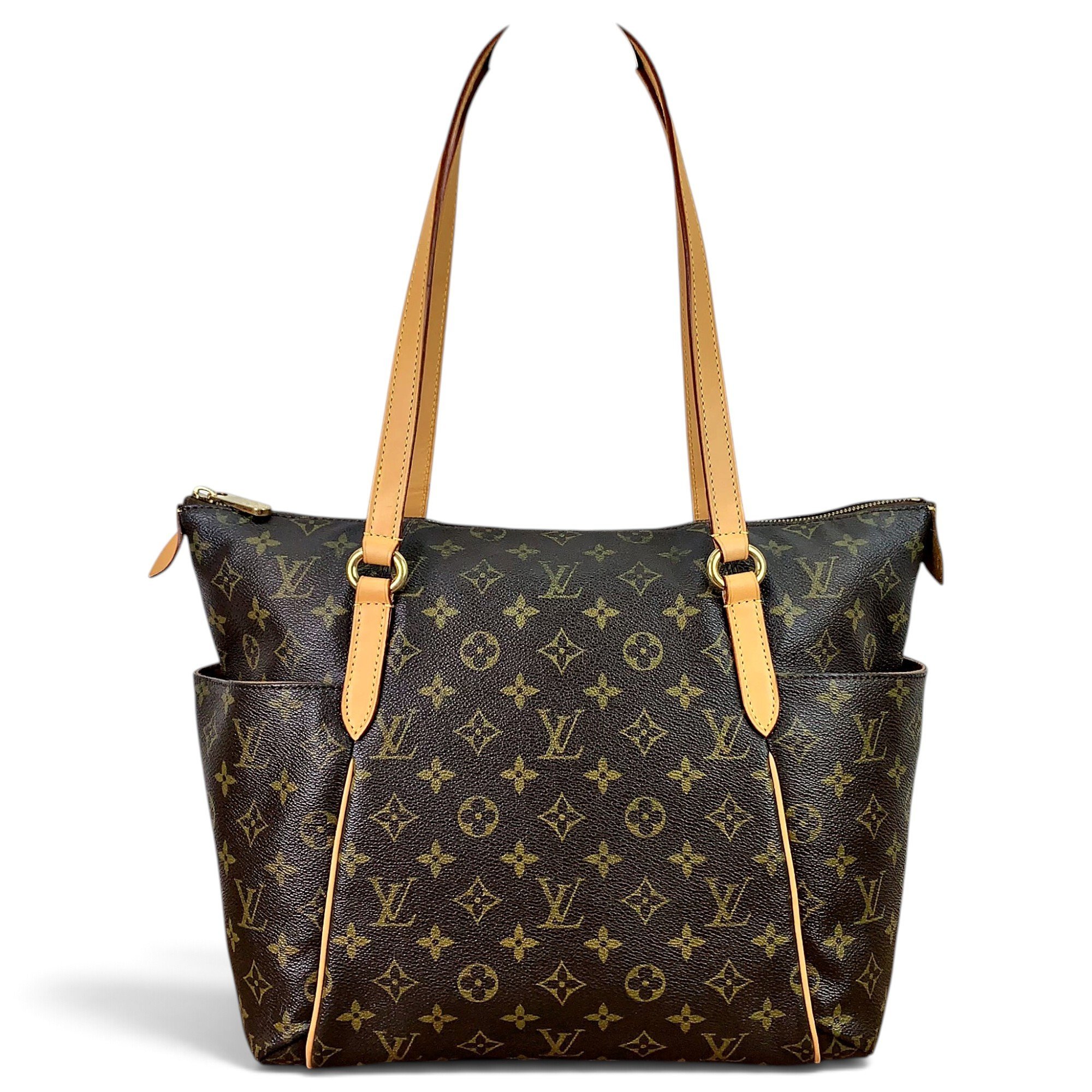 Totally leather handbag