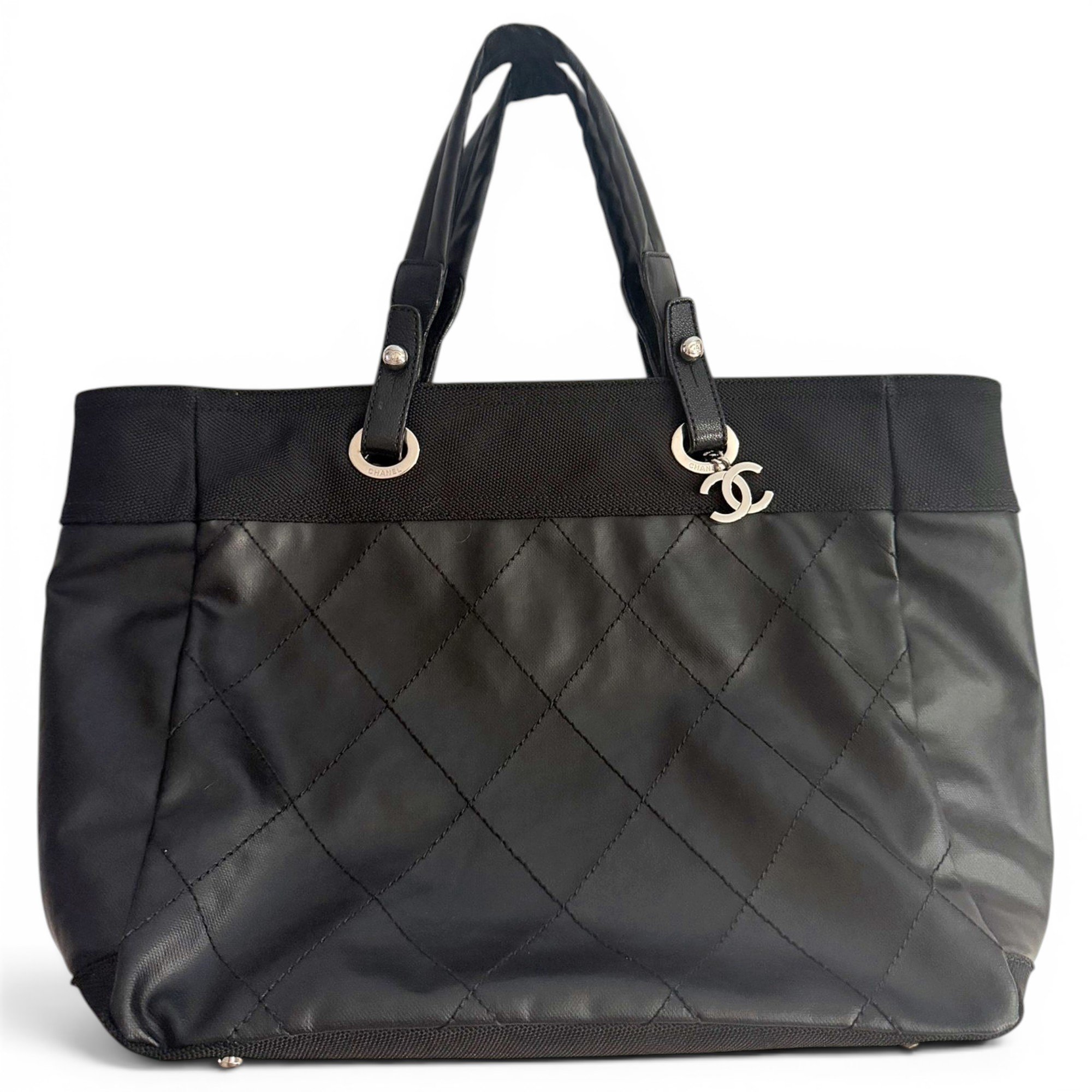 Paris-Biarritz cloth handbag