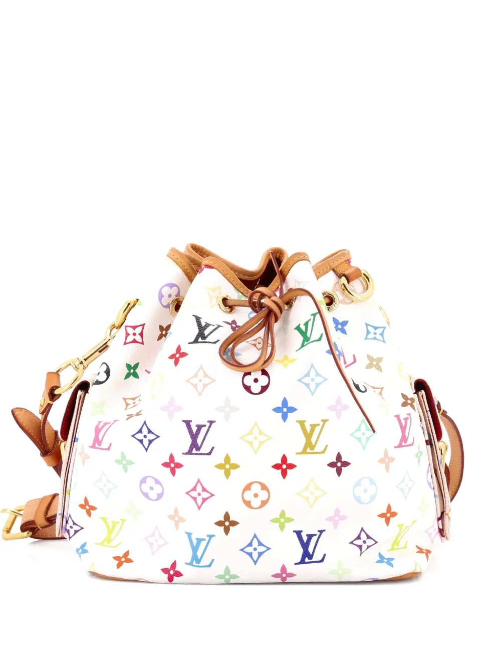 Louis Vuitton Petit Noe Handbag Monogram Multicolor bucket bag