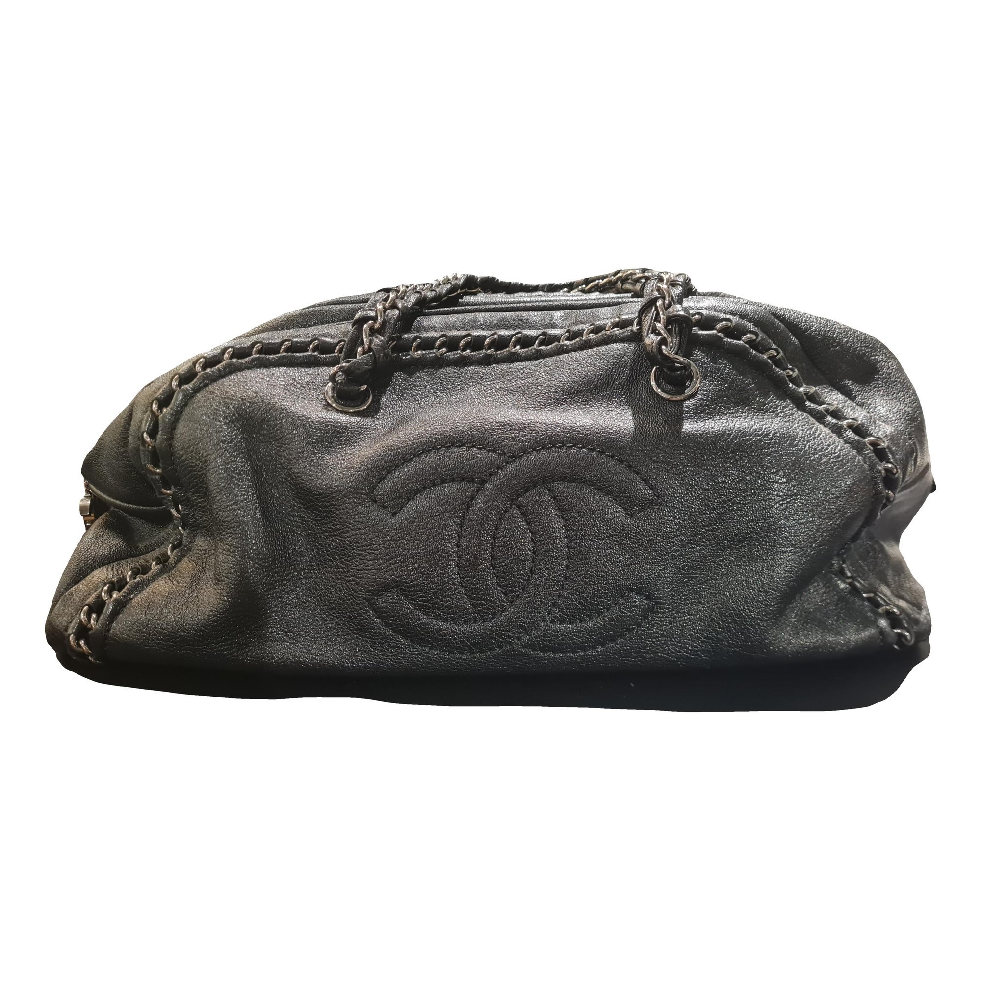 Leather handbag