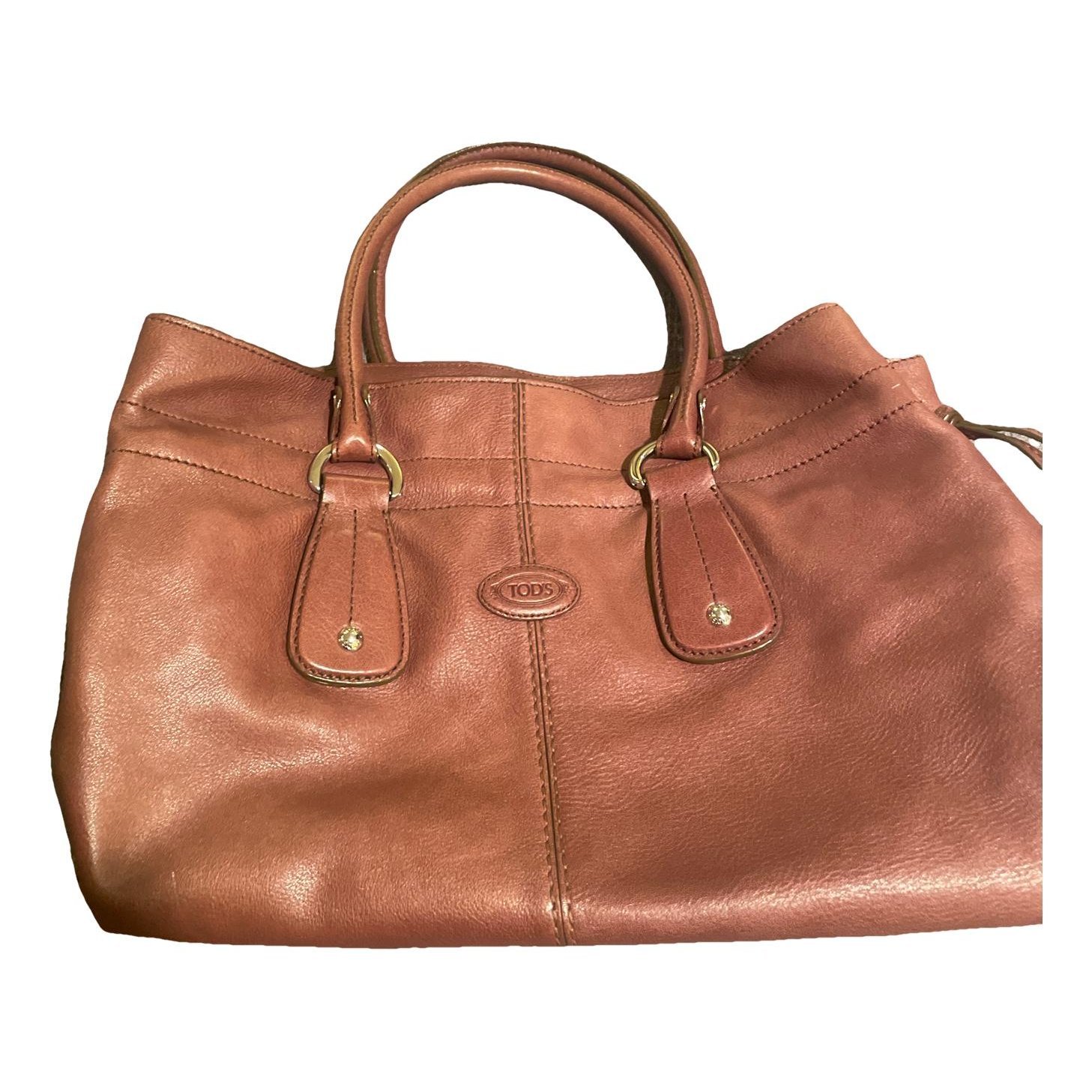 D Bag leather tote