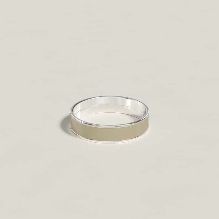 Marron Glacé Uni Ring, Small Model