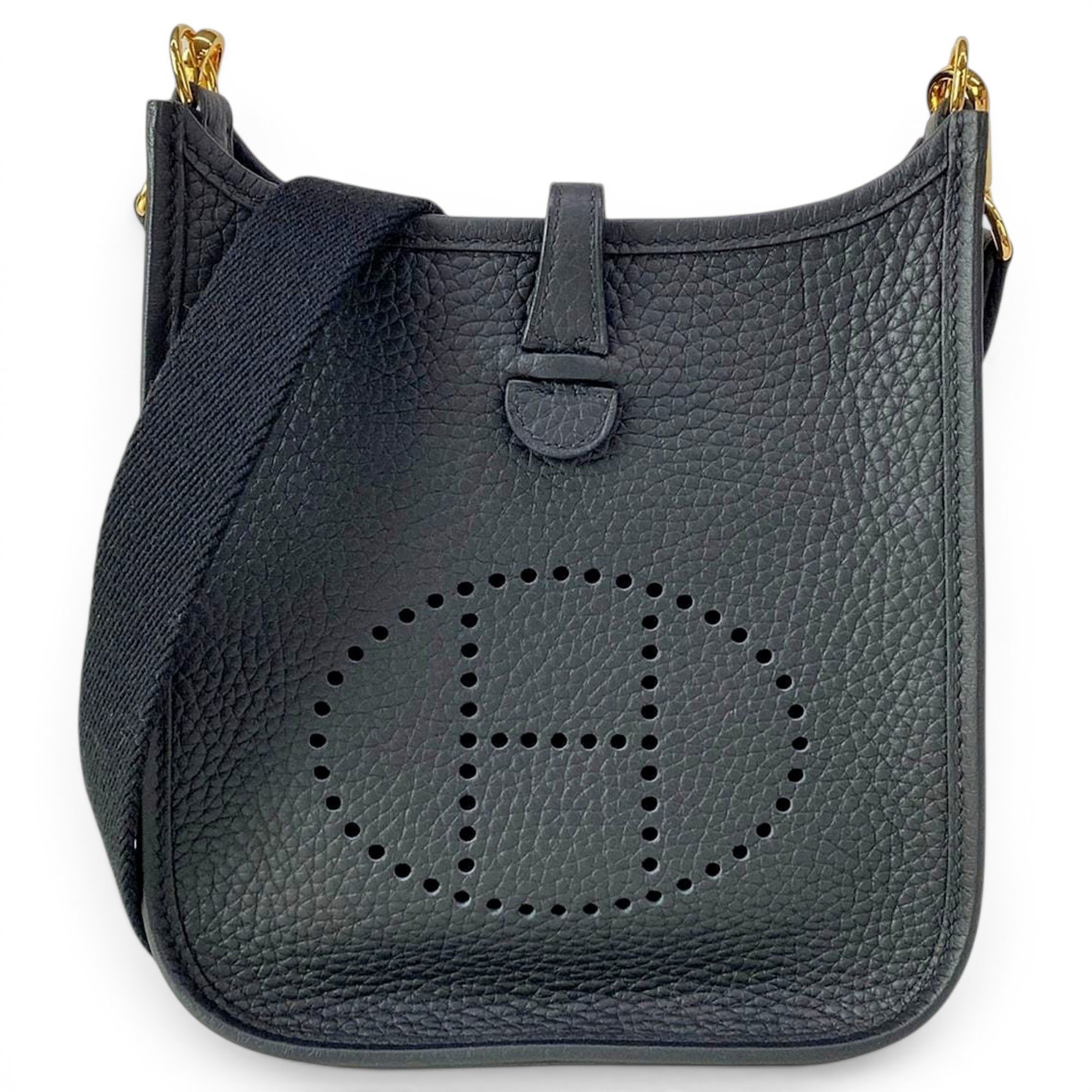 Evelyne leather handbag