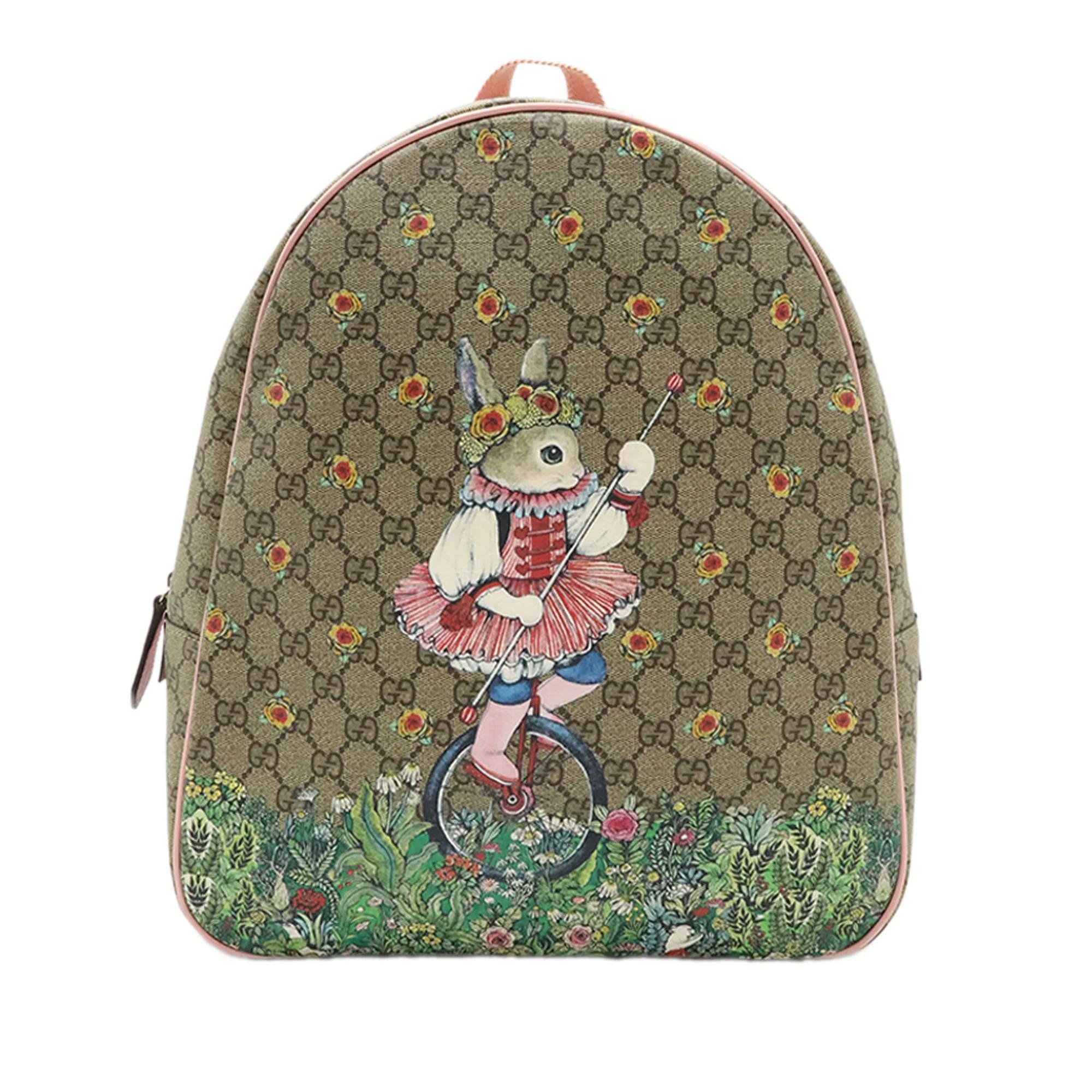 Leather backpack