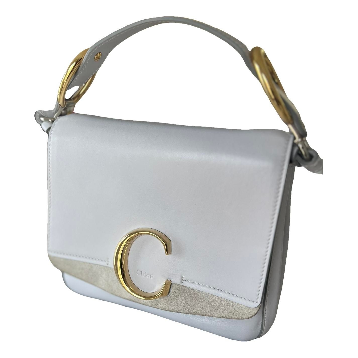C leather handbag