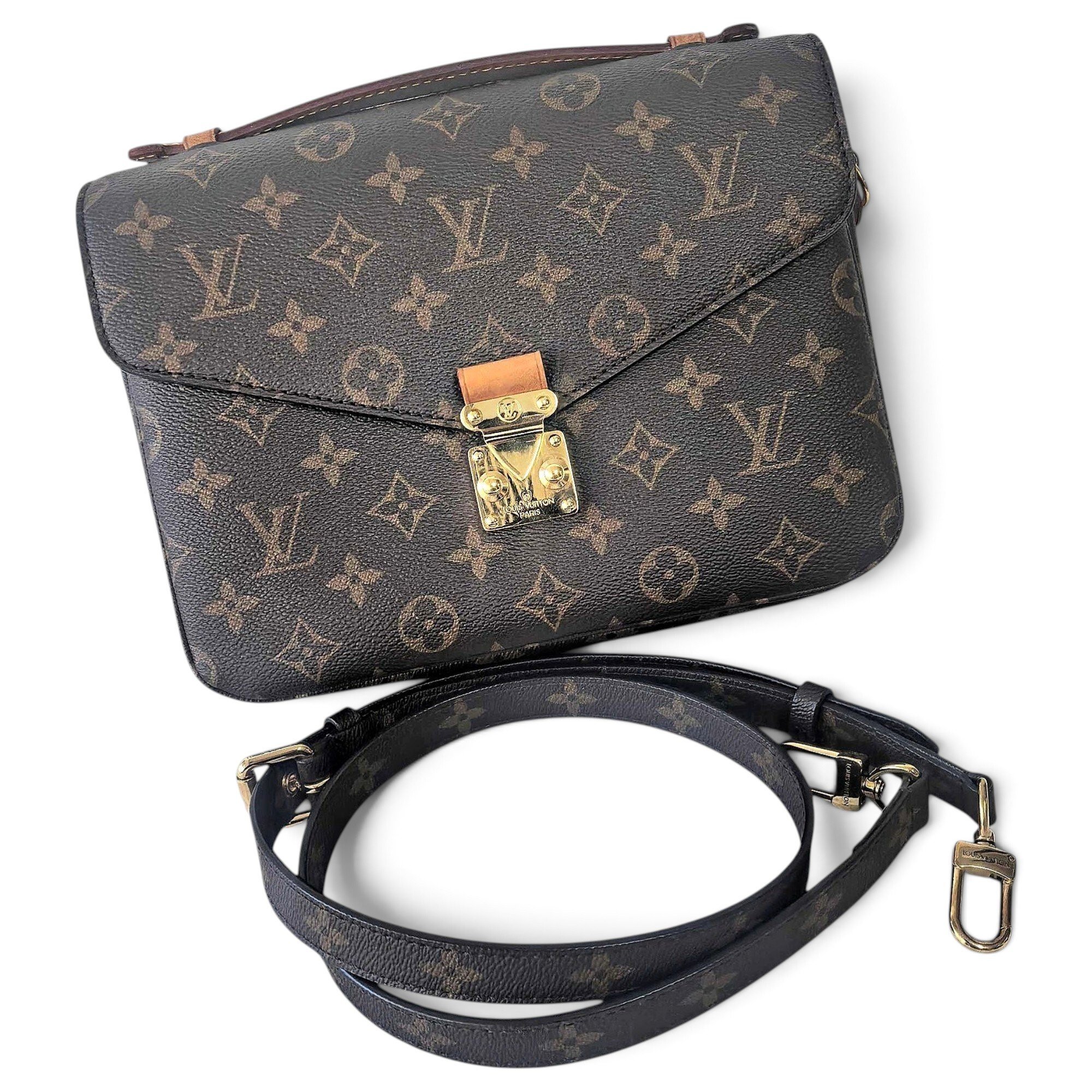Metis leather handbag