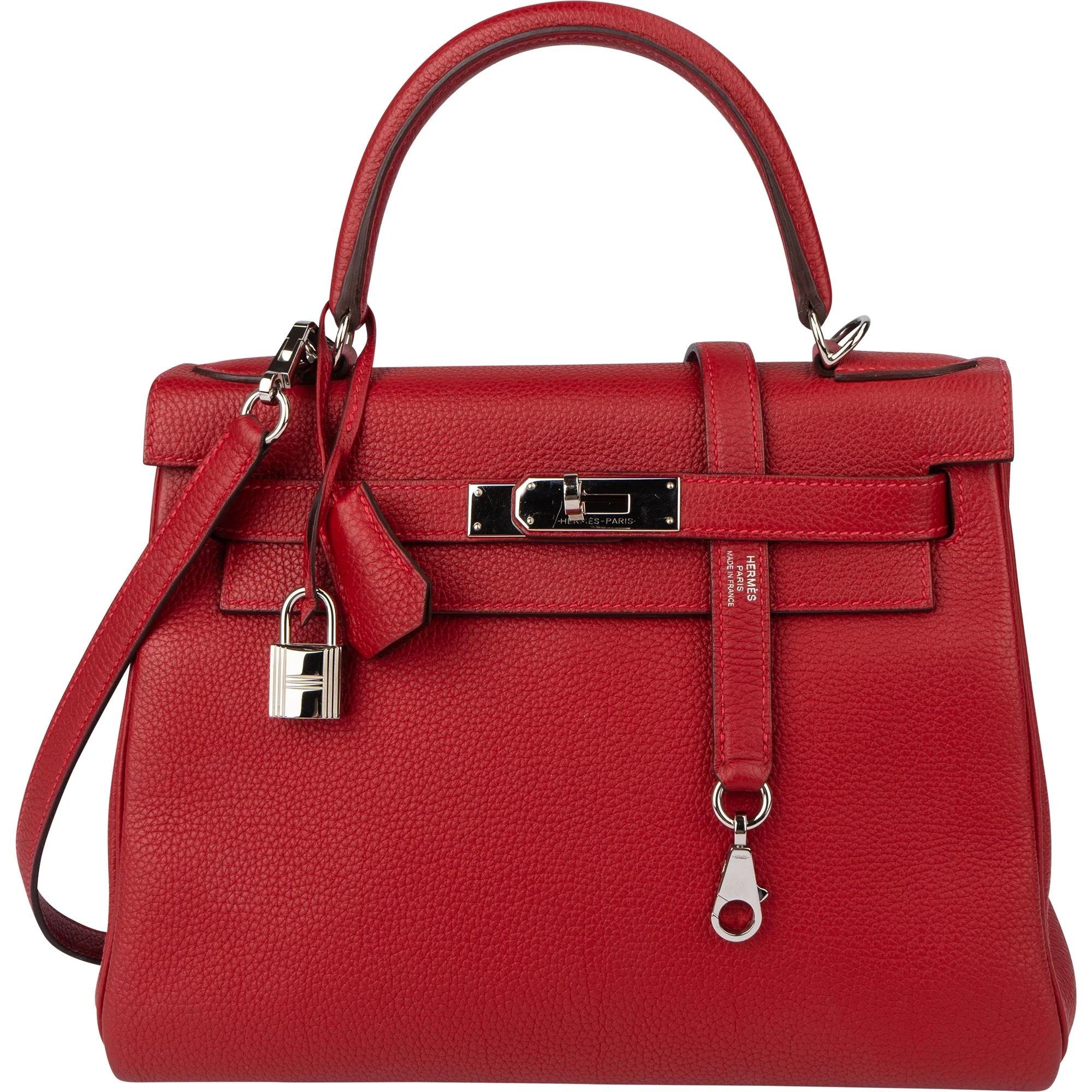 Kelly 28 leather handbag