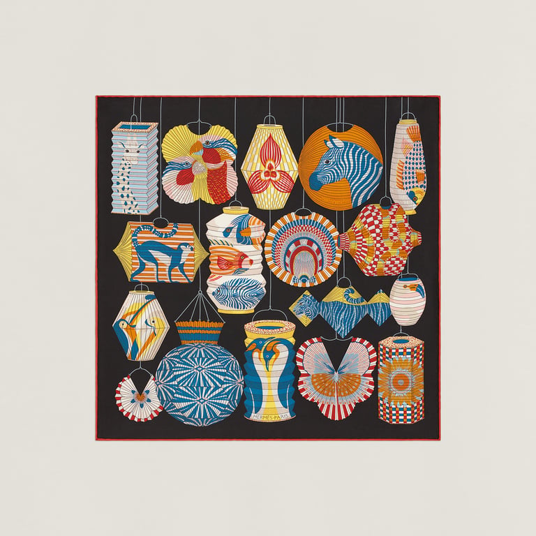Lanternes, Ballons et Cocardes scarf 45