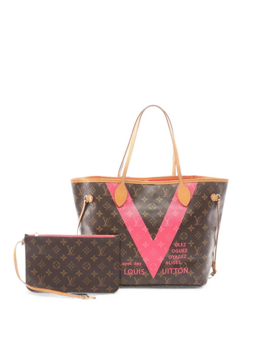 2015 Monogram Neverfull MM tote bag