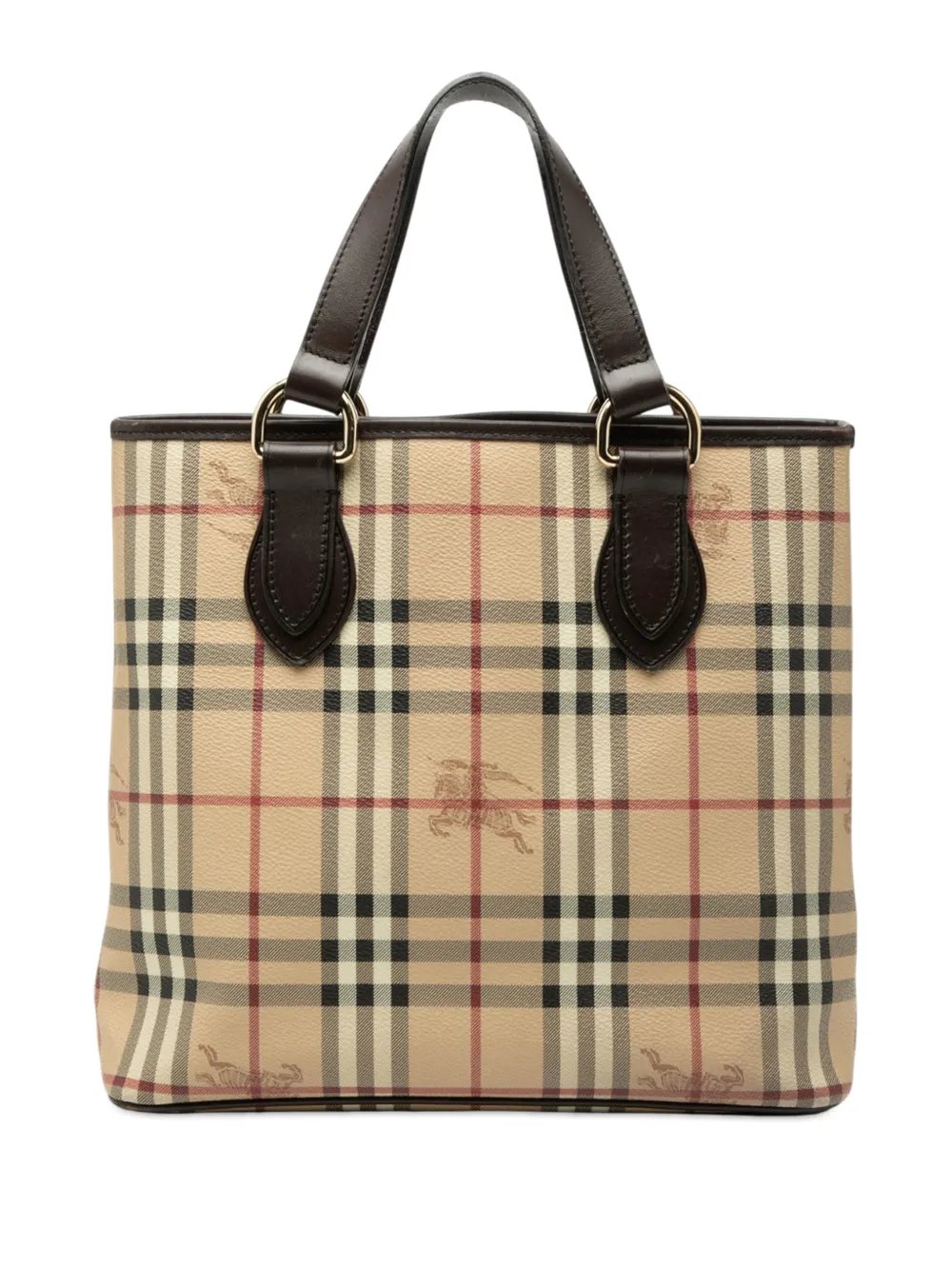 2000-2017 Haymarket Check Coated Canvas tote bag