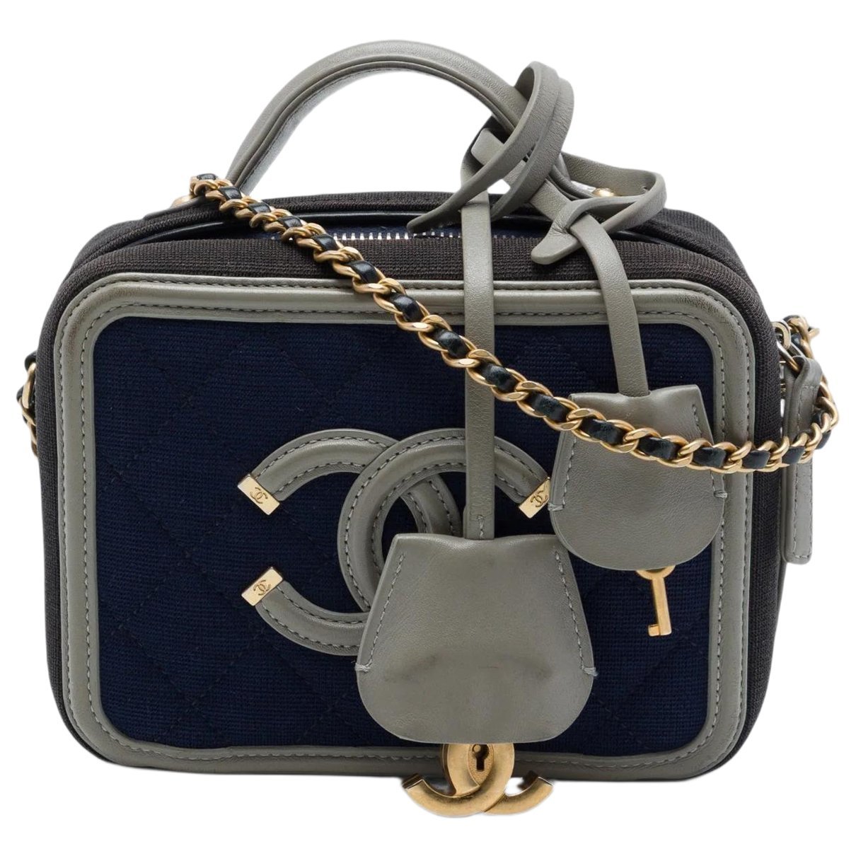 CC Filigree cloth satchel