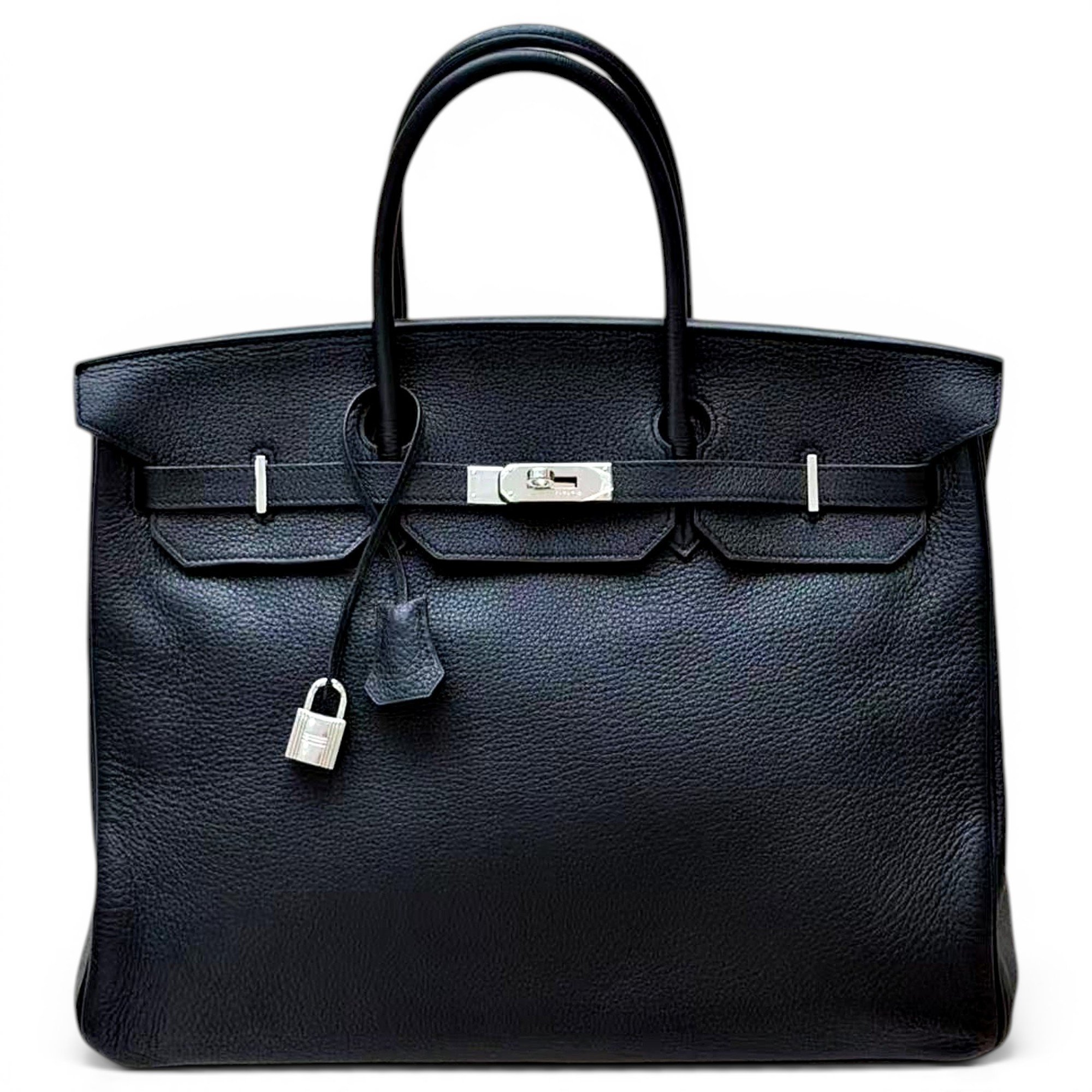 Hermes Birkin 40 Handbag Black