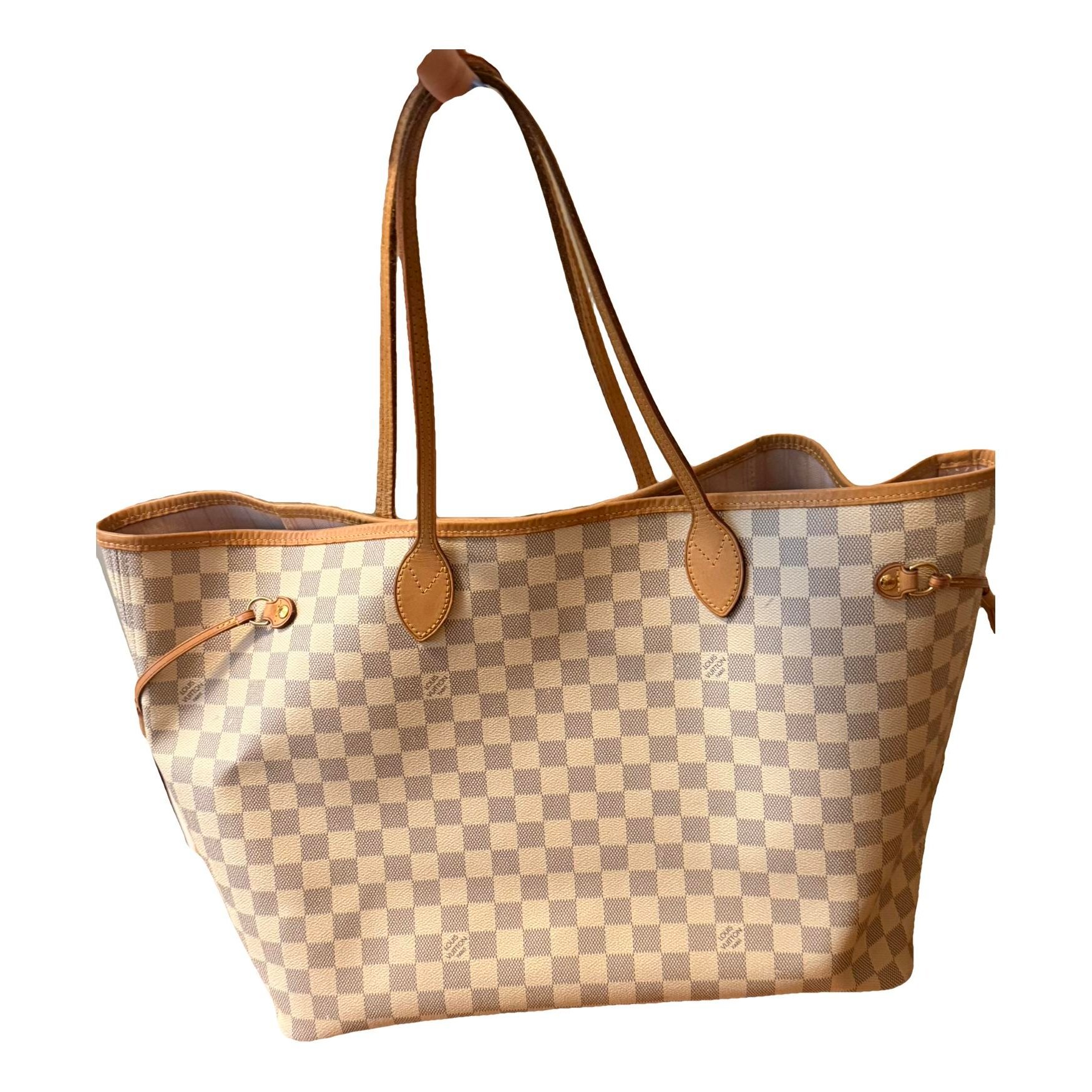 Neverfull leather tote