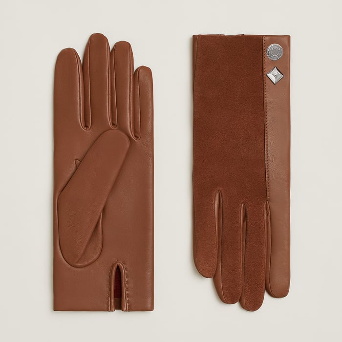 Cognac Harmonie Gloves