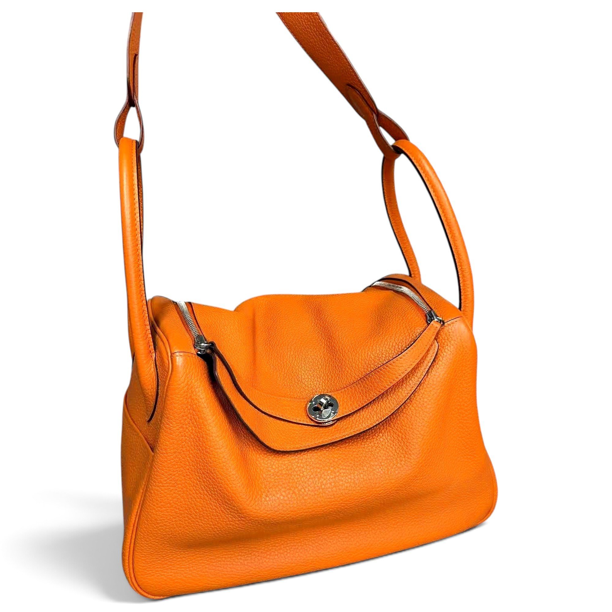 Lindy leather handbag