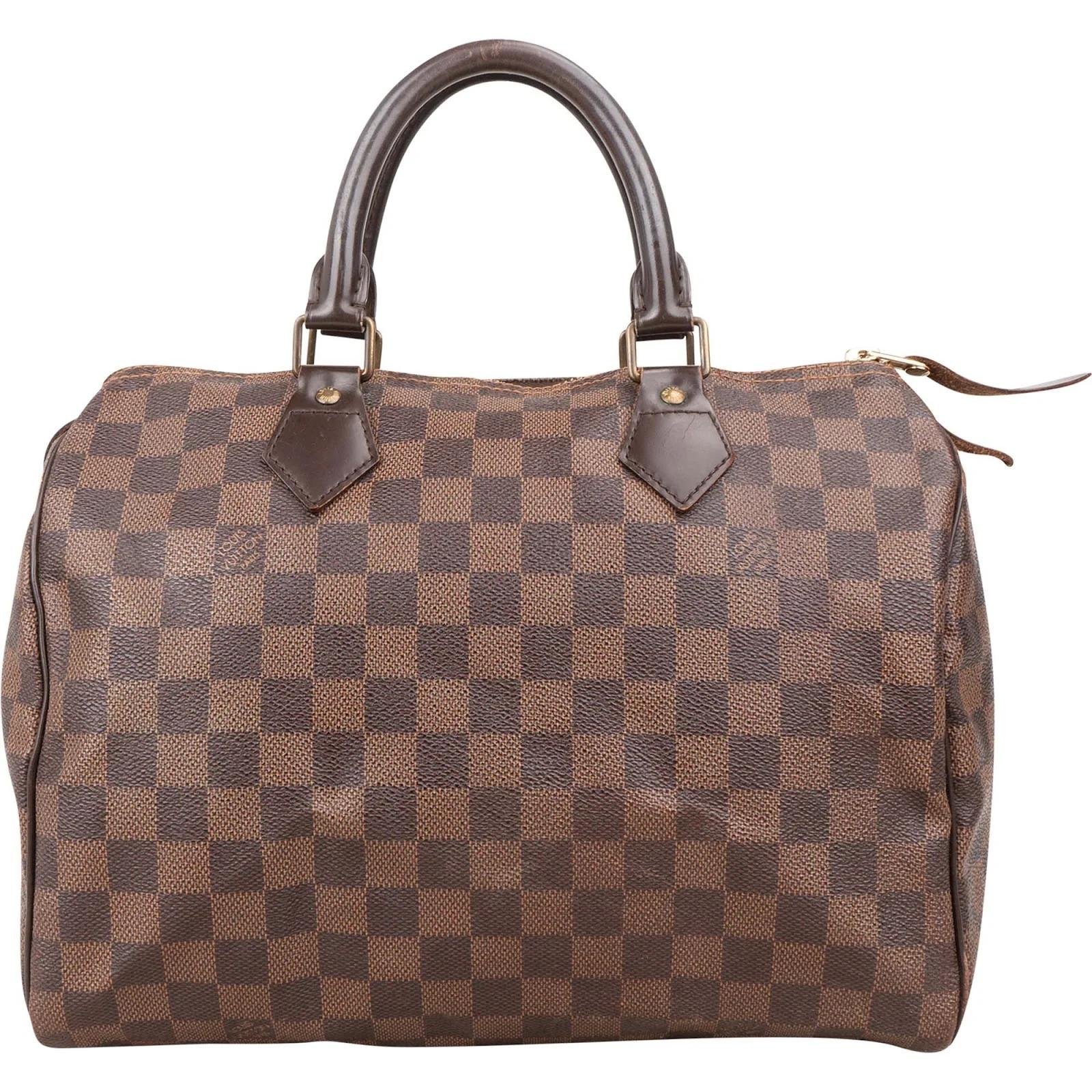 Speedy leather handbag