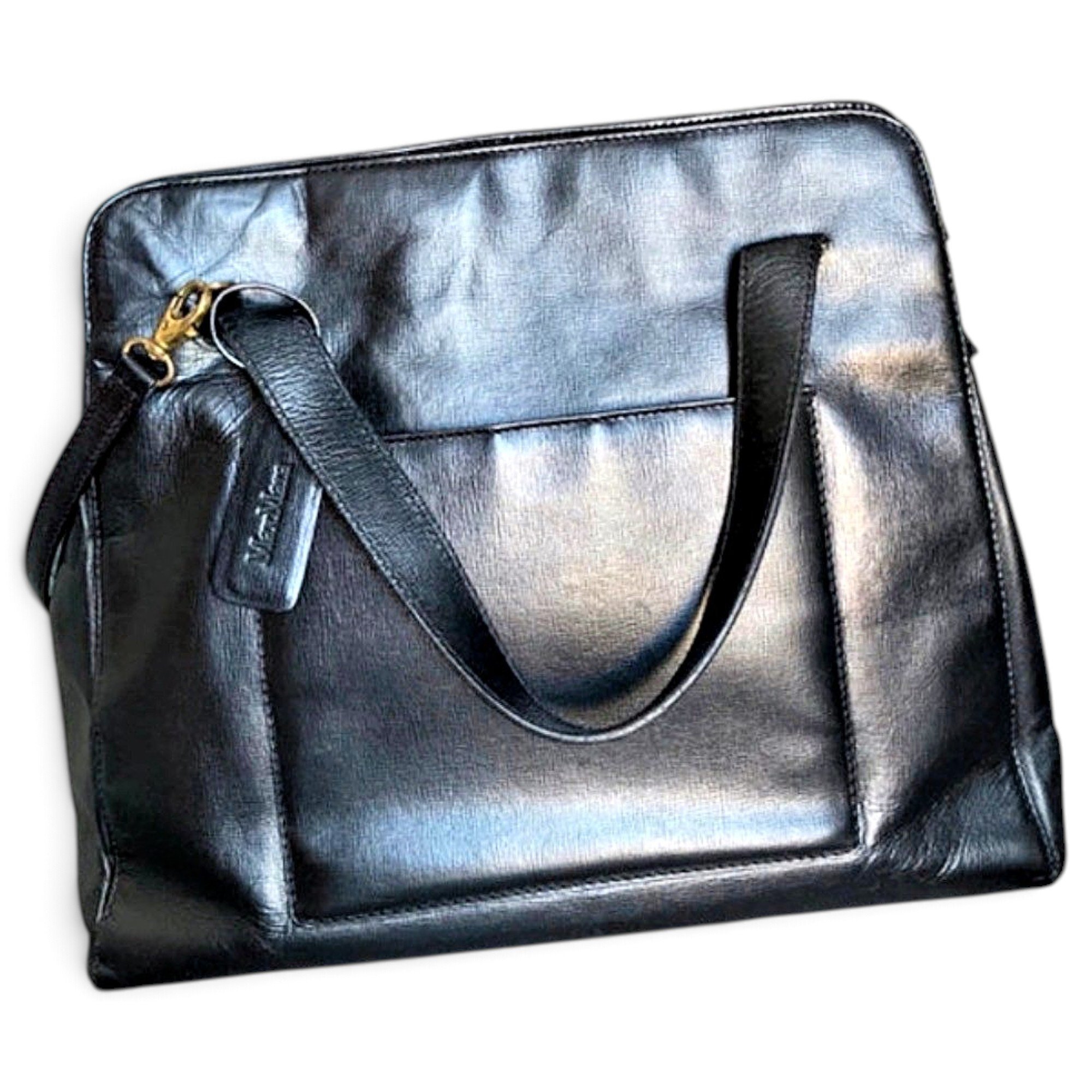 Leather handbag