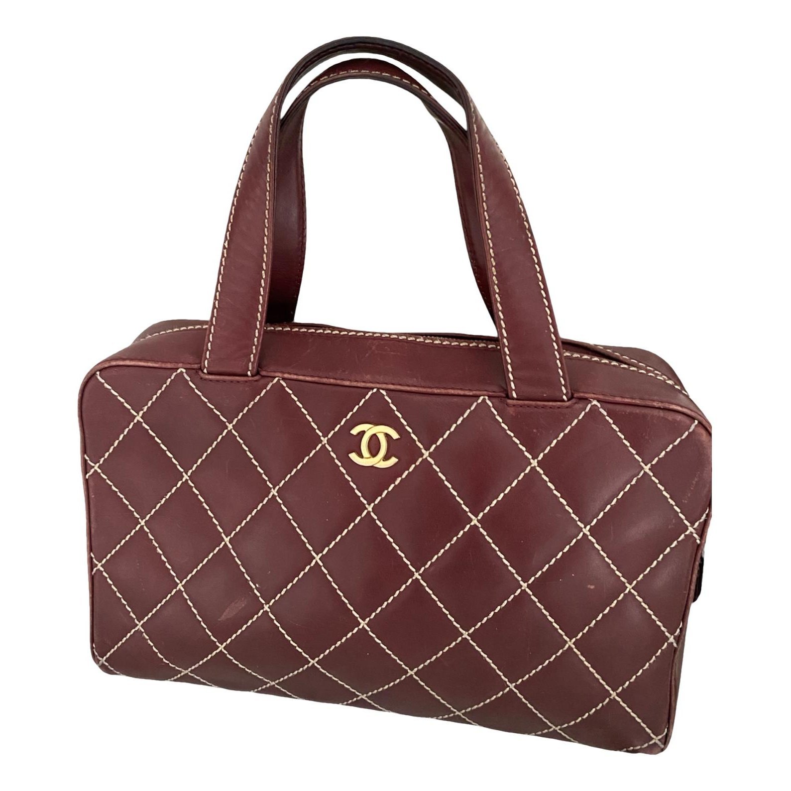 Business Affinity leather tote