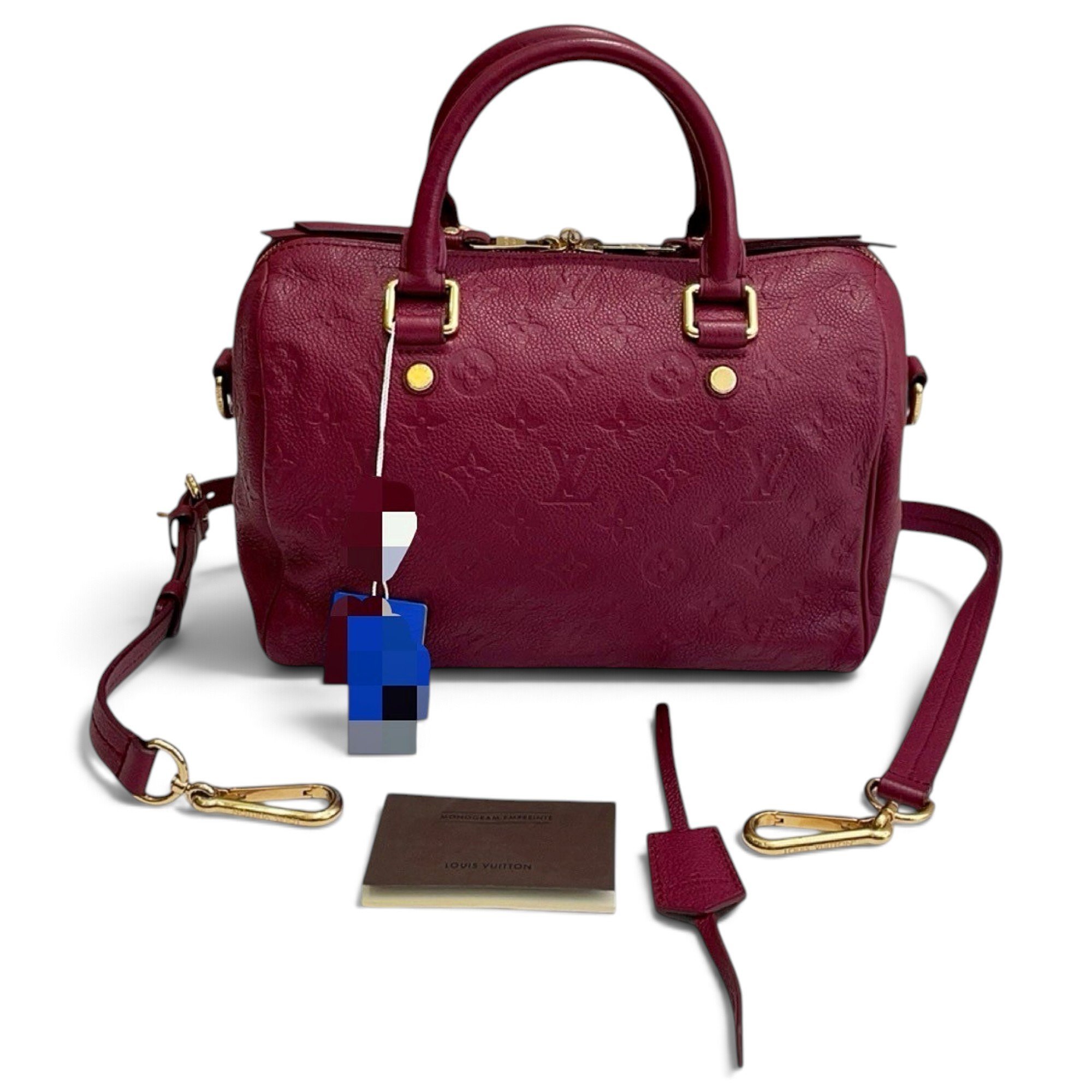 Louis Vuitton Speedy Bandoulière leather handbag
