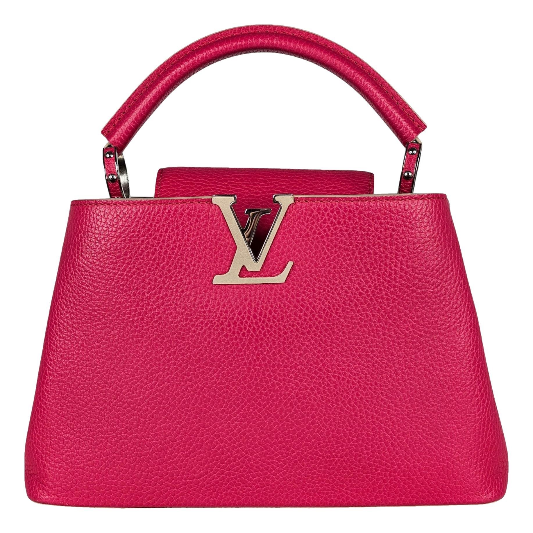 Capucines leather satchel