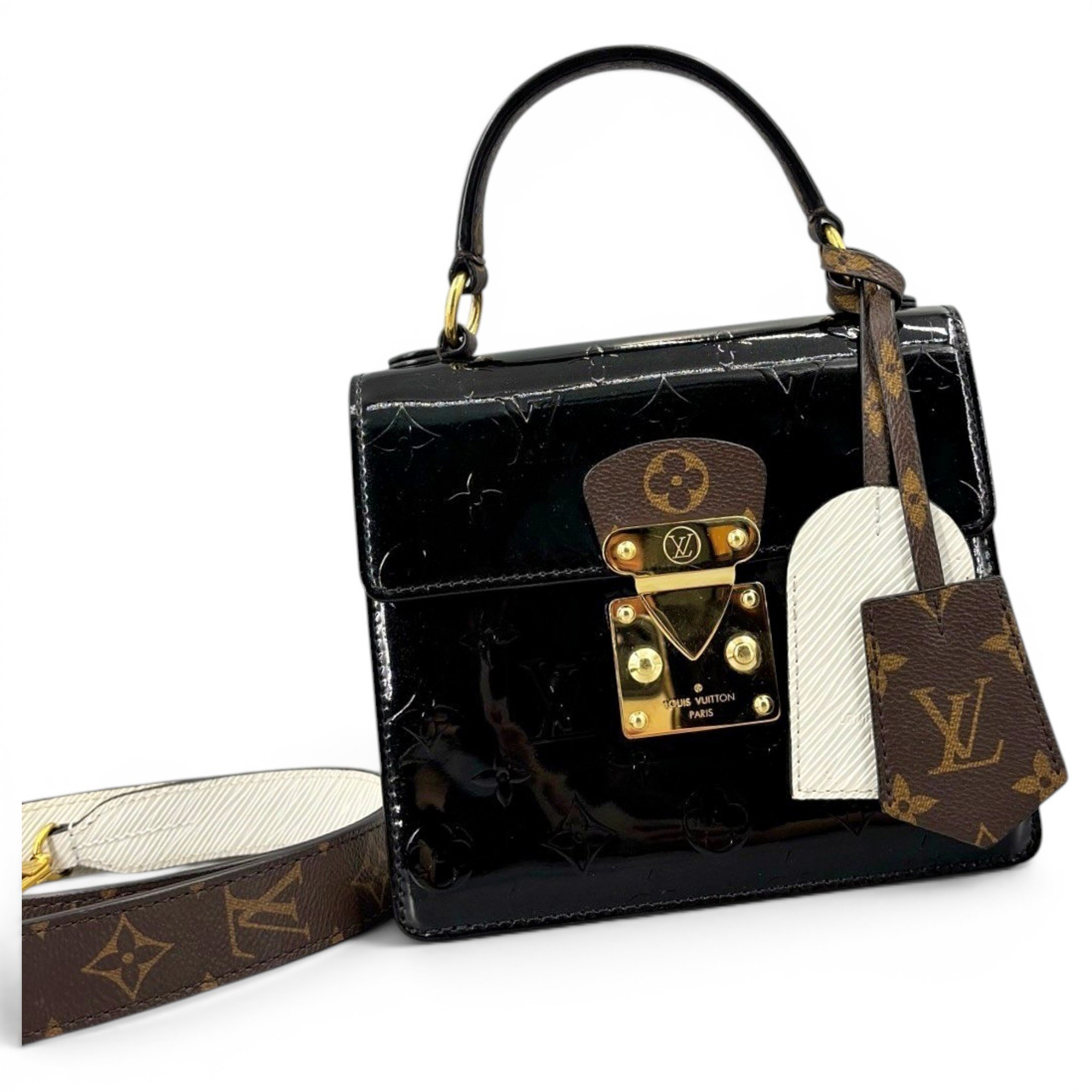 Spring street leather handbag