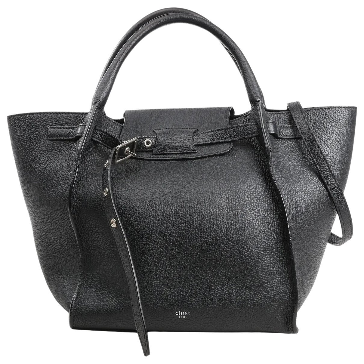 Big Bag leather handbag