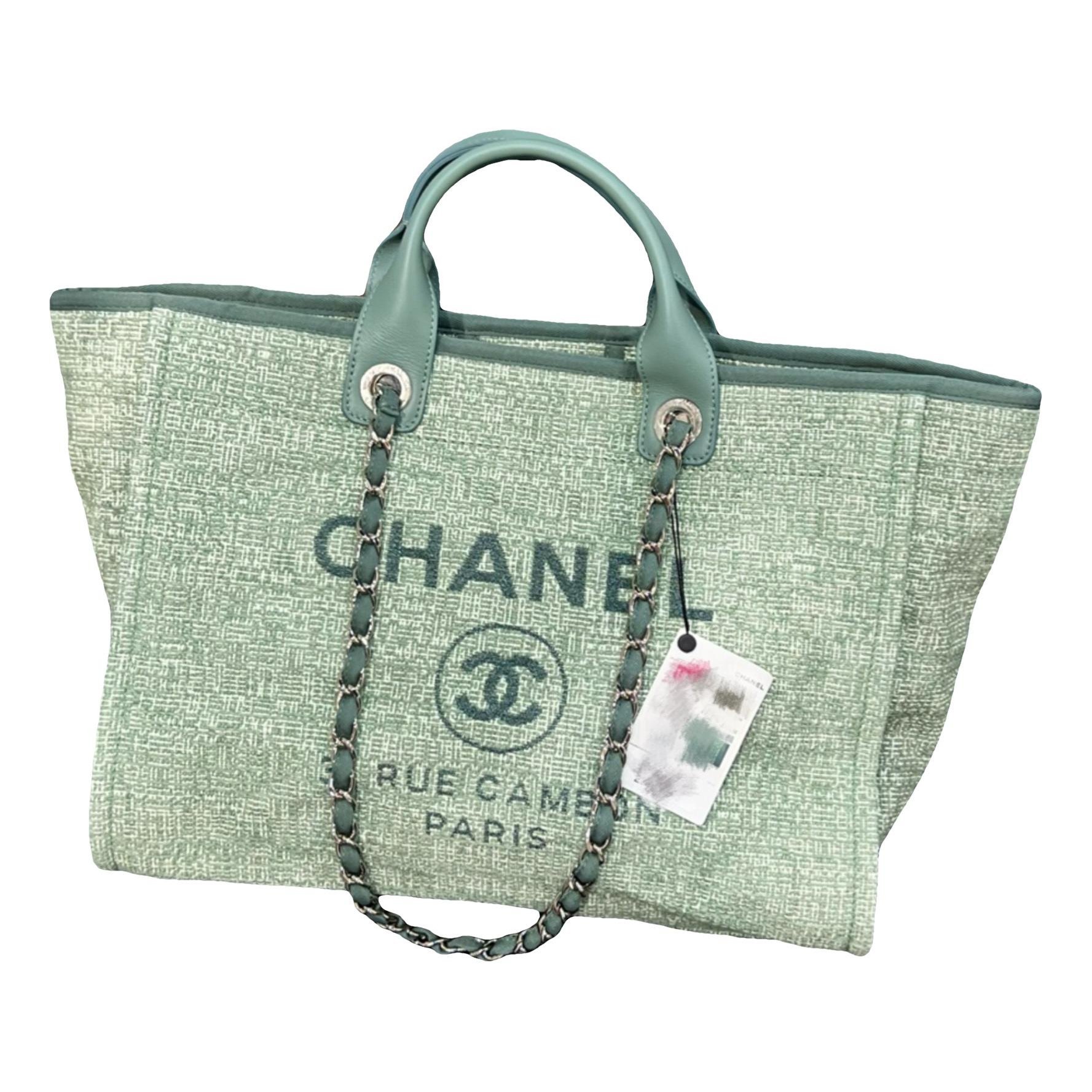 Deauville Chain tweed handbag