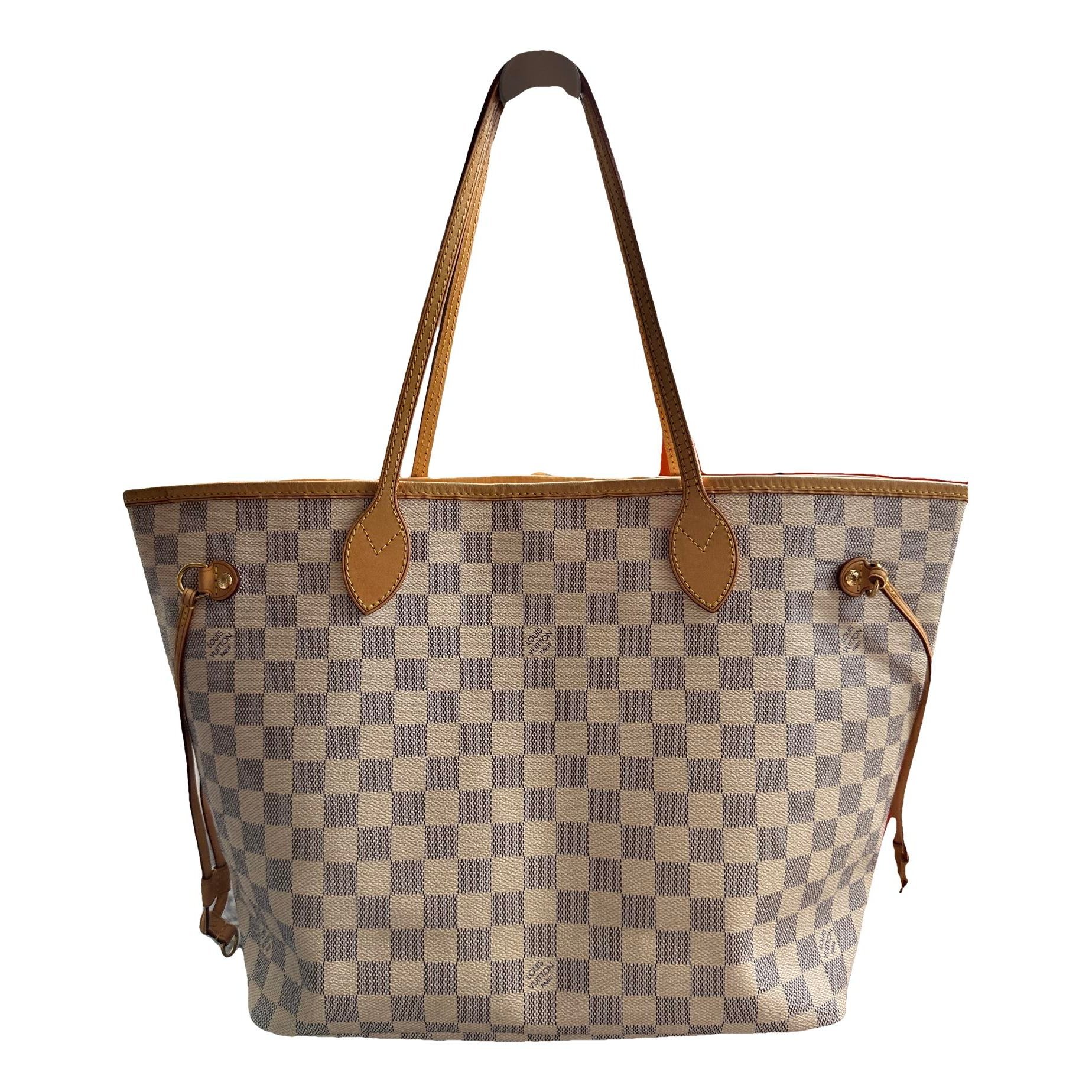 Neverfull leather tote