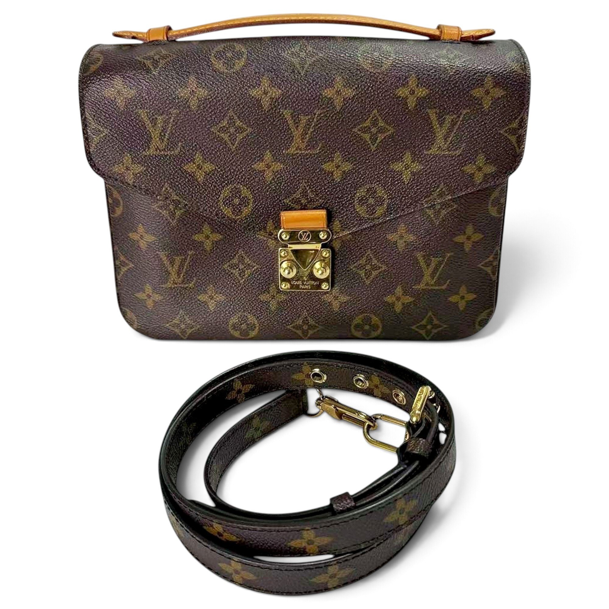 Metis leather crossbody bag