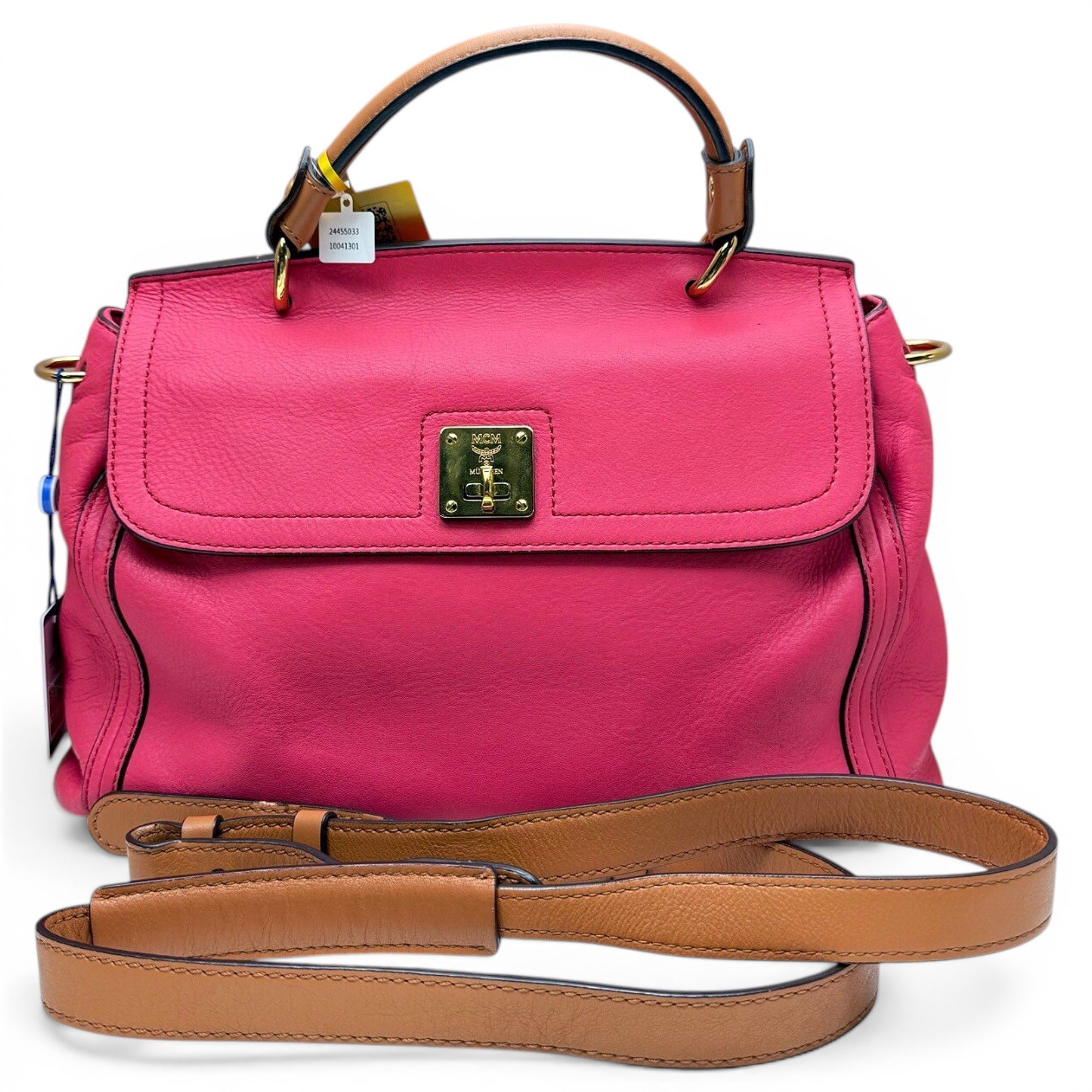 Leather handbag