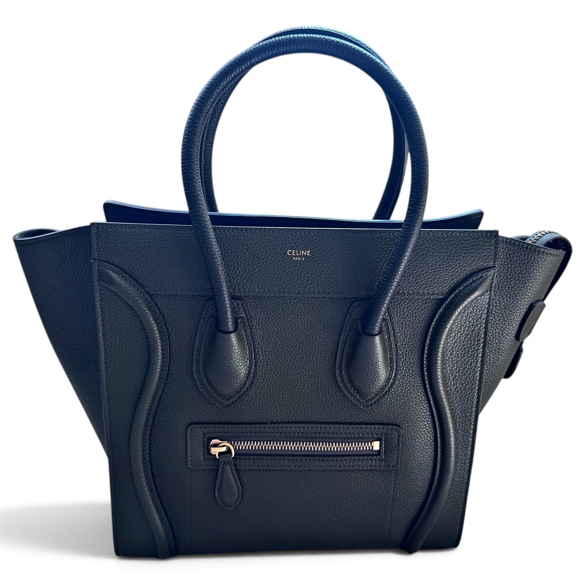 Luggage leather handbag