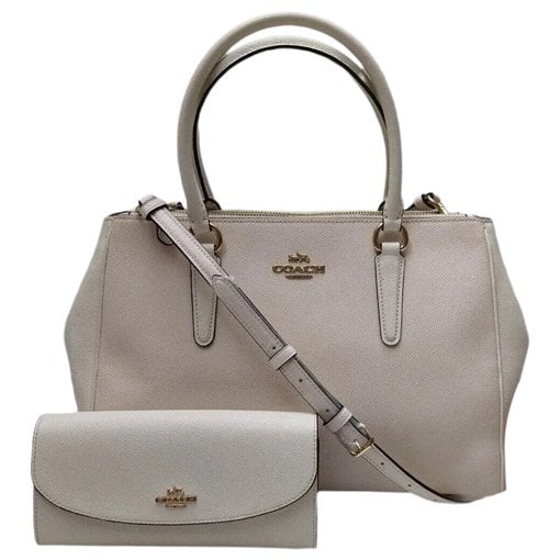 Leather satchel
