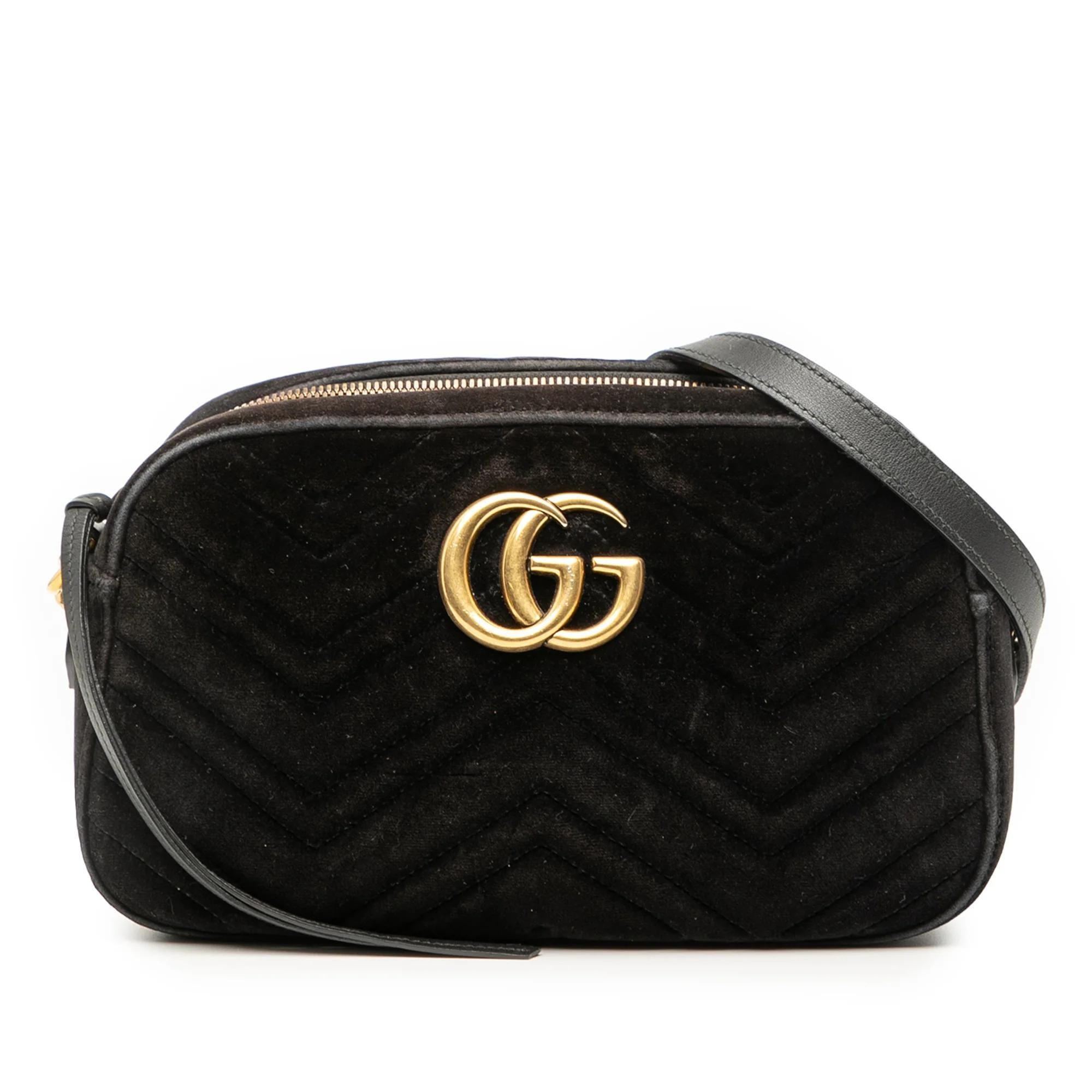GG Marmont velvet handbag