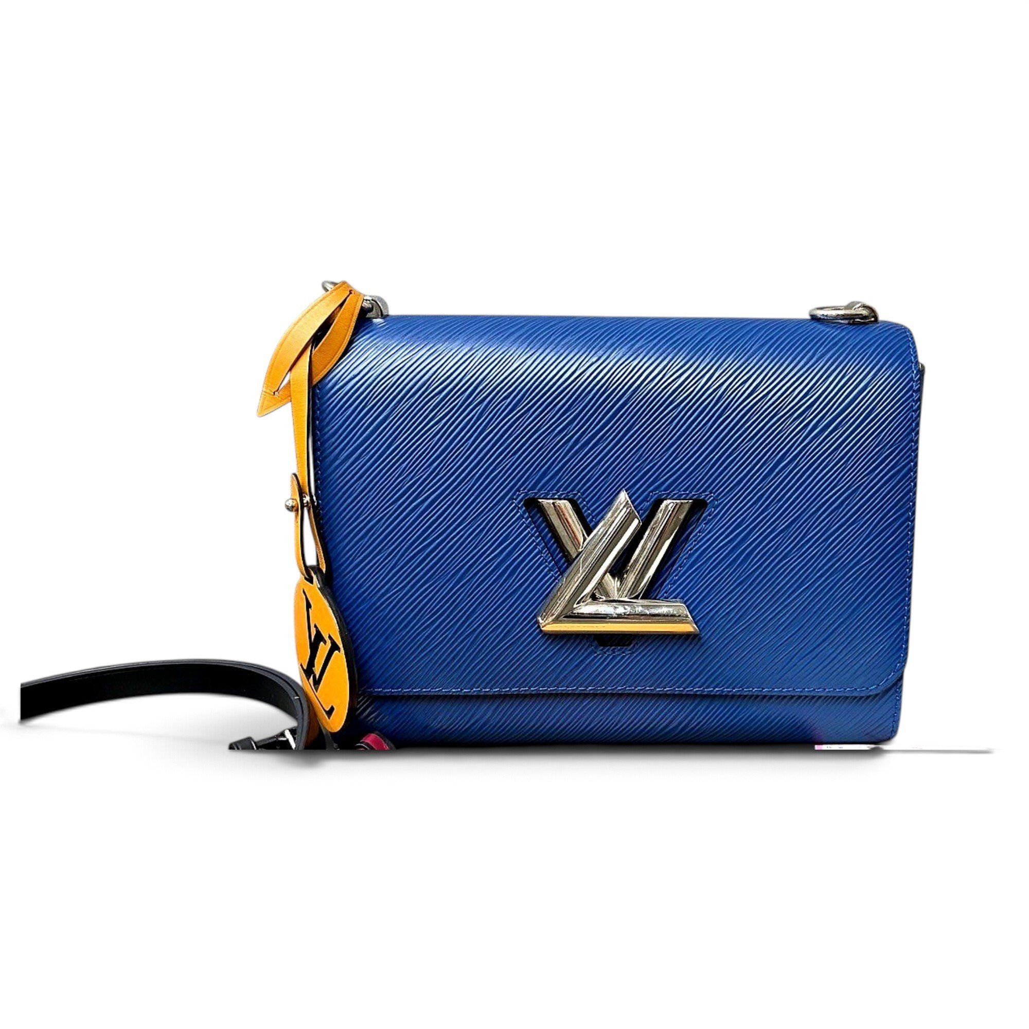 Twist leather handbag