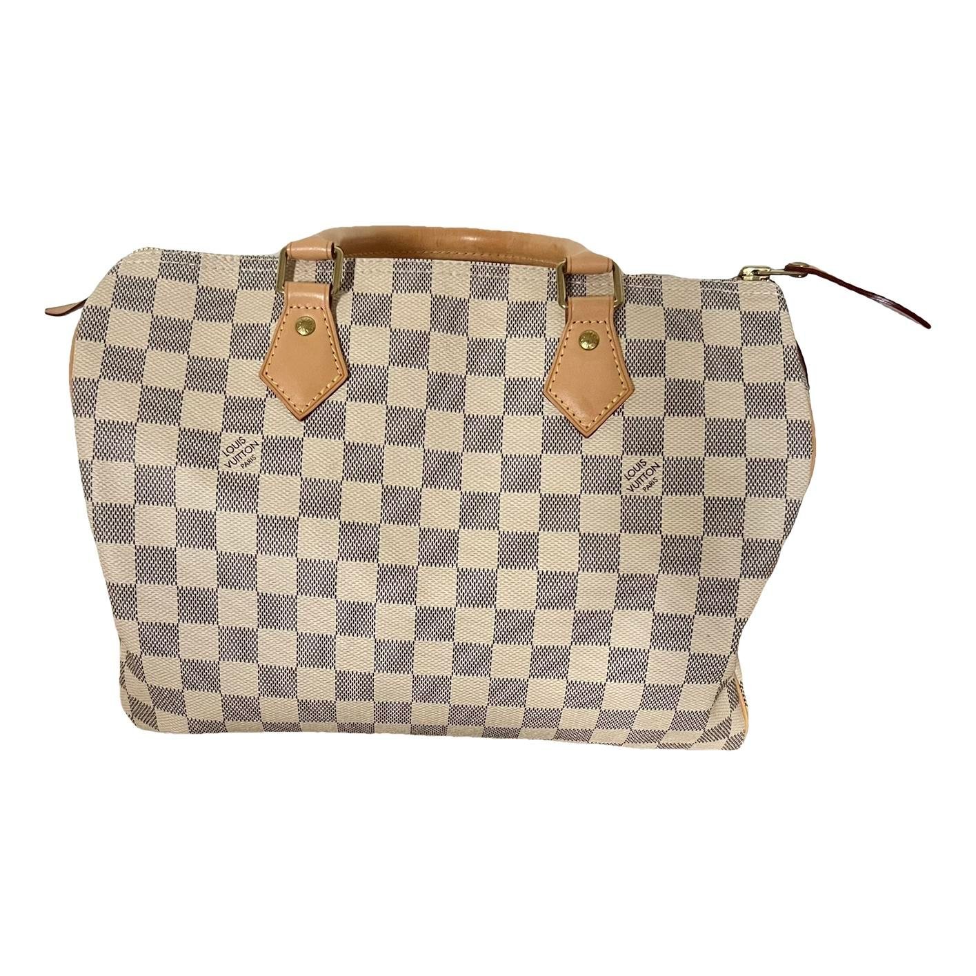 Speedy leather handbag